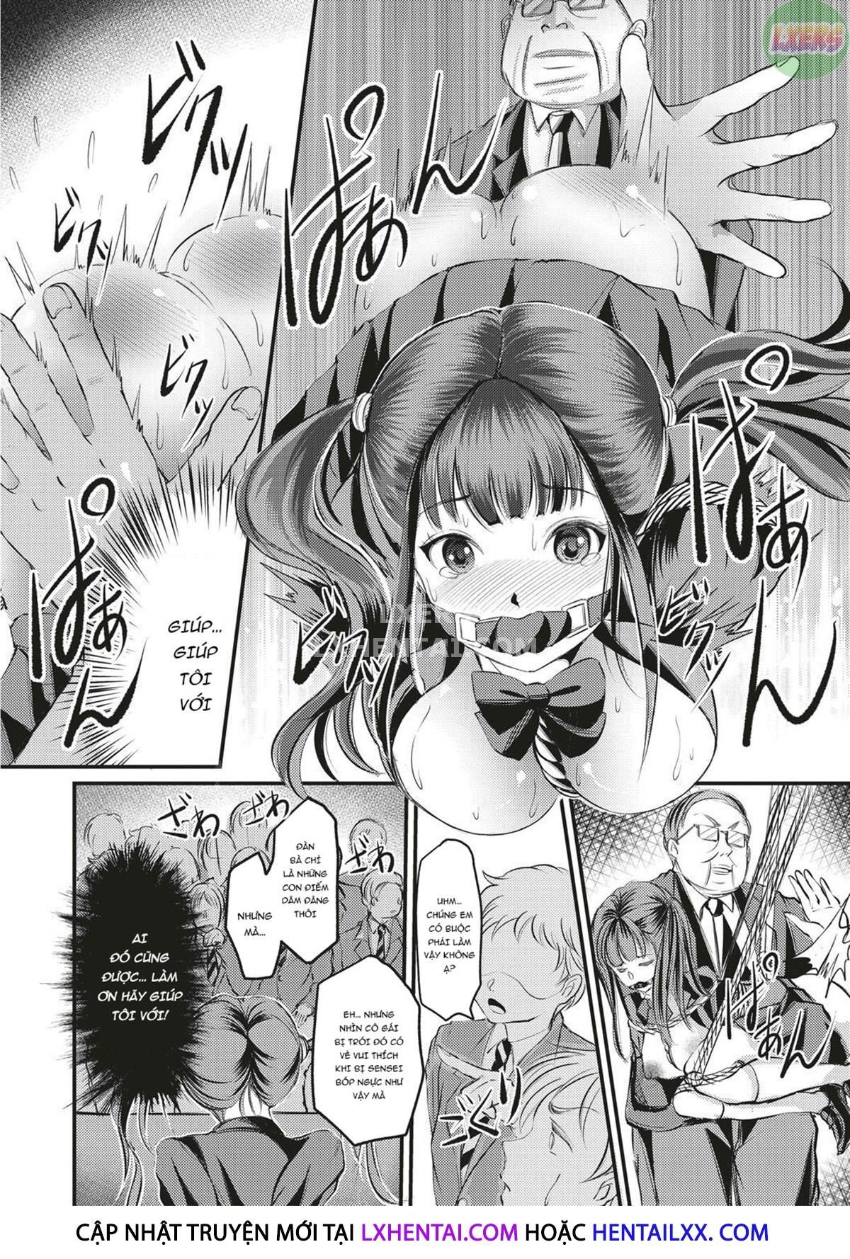 đọc truyện Kinbaku Seidorei Choukyou Gakuen Chương 1 ảnh 22 tại Thiên Thai Truyện