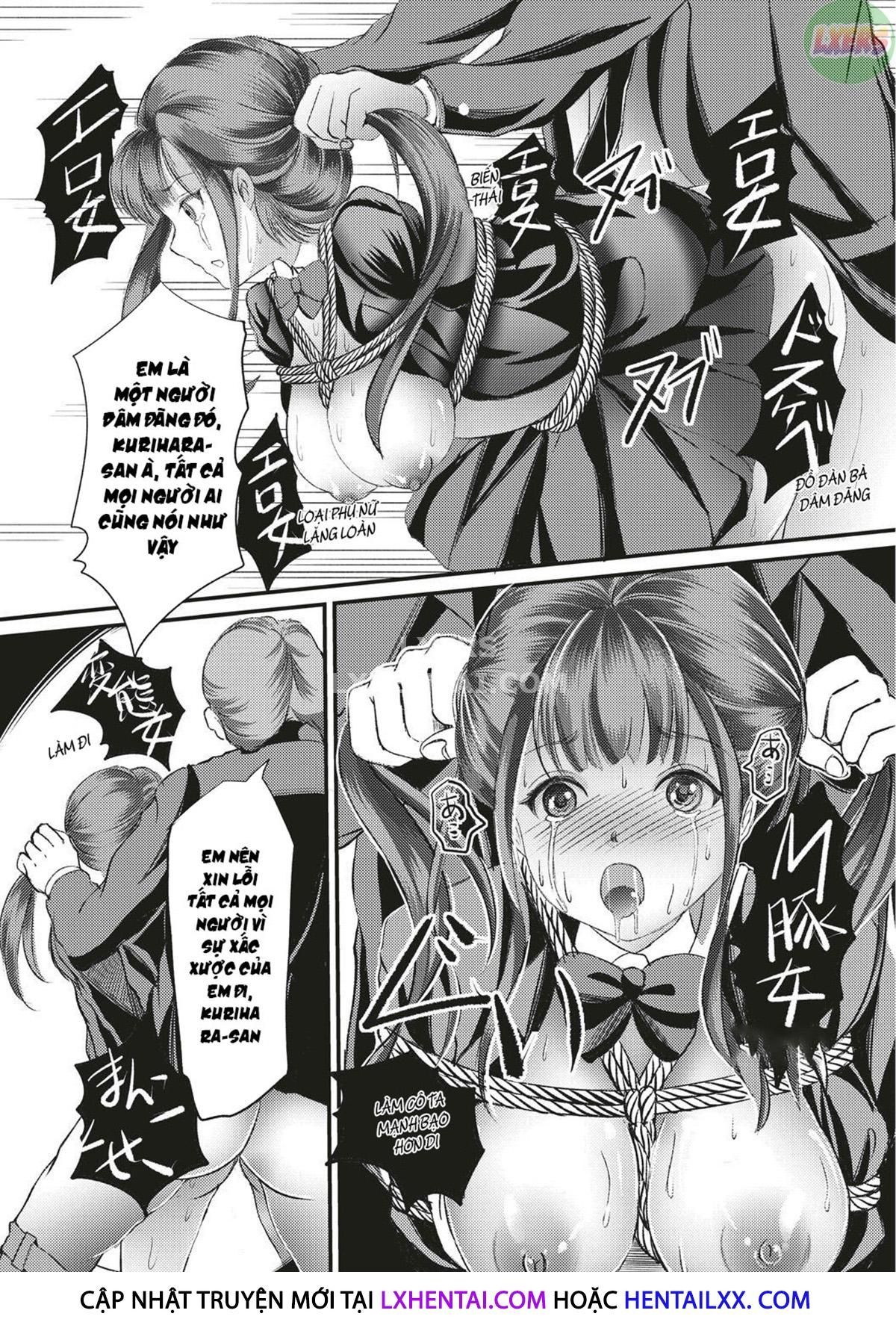 đọc truyện Kinbaku Seidorei Choukyou Gakuen Chương 1 ảnh 31 tại Thiên Thai Truyện