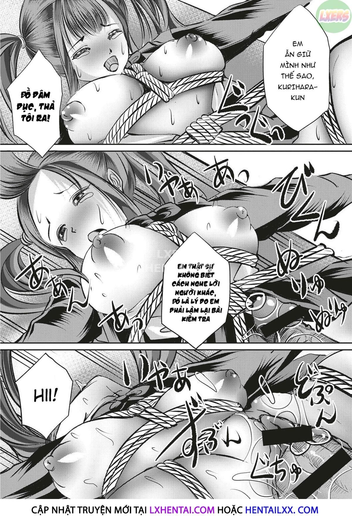 đọc truyện Kinbaku Seidorei Choukyou Gakuen Chương 4 ảnh 6 tại Thiên Thai Truyện