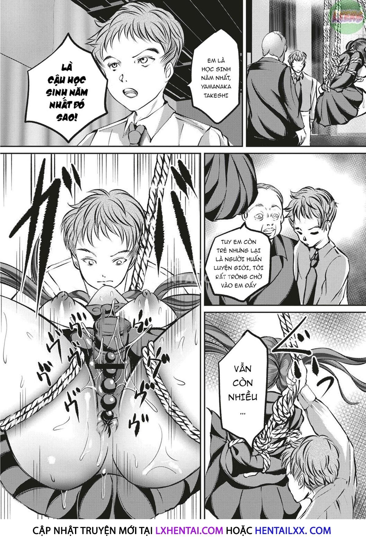 đọc truyện Kinbaku Seidorei Choukyou Gakuen Chương 5 ảnh 16 tại Thiên Thai Truyện