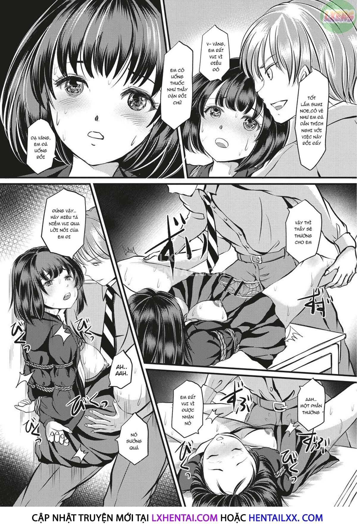 đọc truyện Kinbaku Seidorei Choukyou Gakuen Chương 6 ảnh 14 tại Thiên Thai Truyện