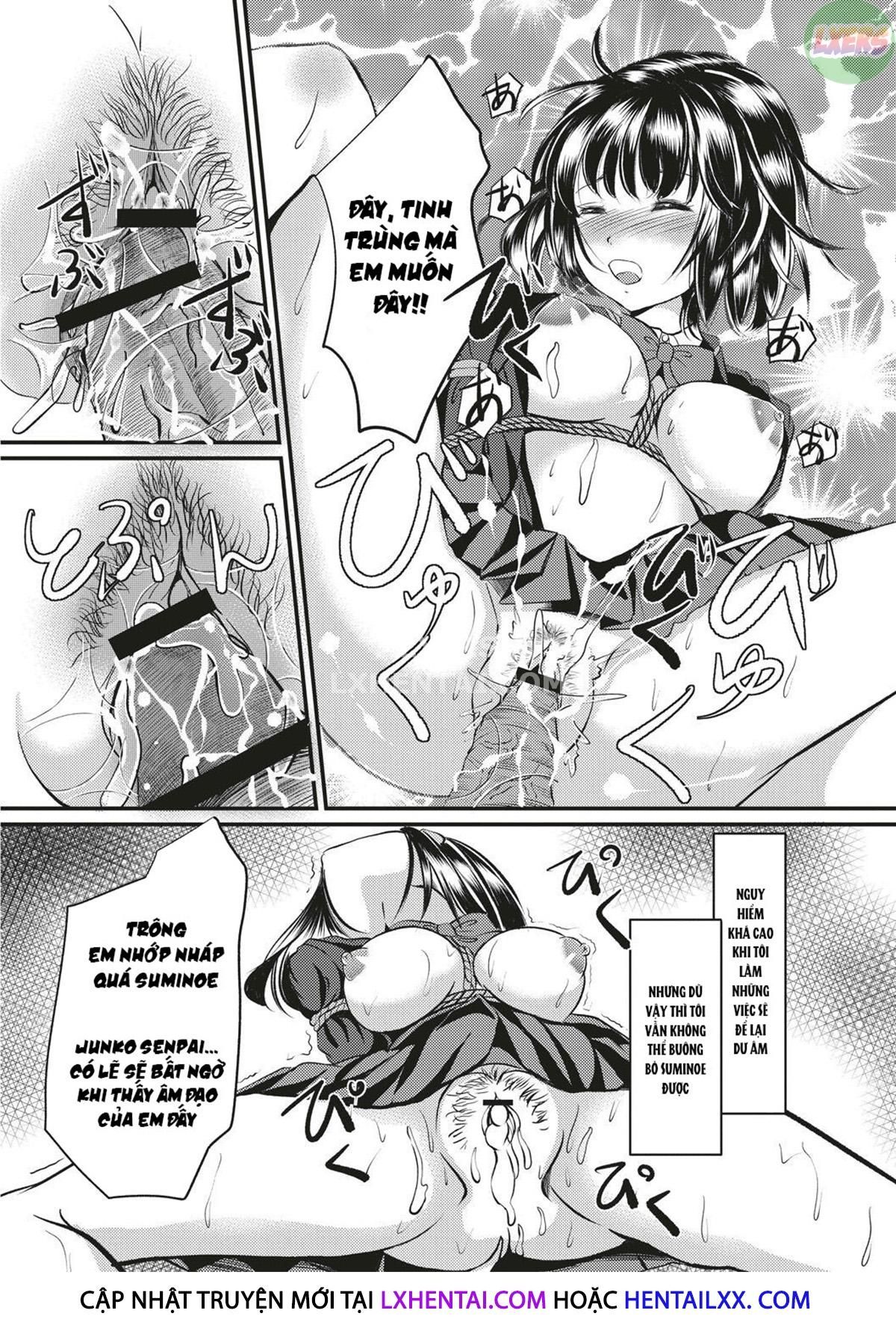 đọc truyện Kinbaku Seidorei Choukyou Gakuen Chương 6 ảnh 15 tại Thiên Thai Truyện