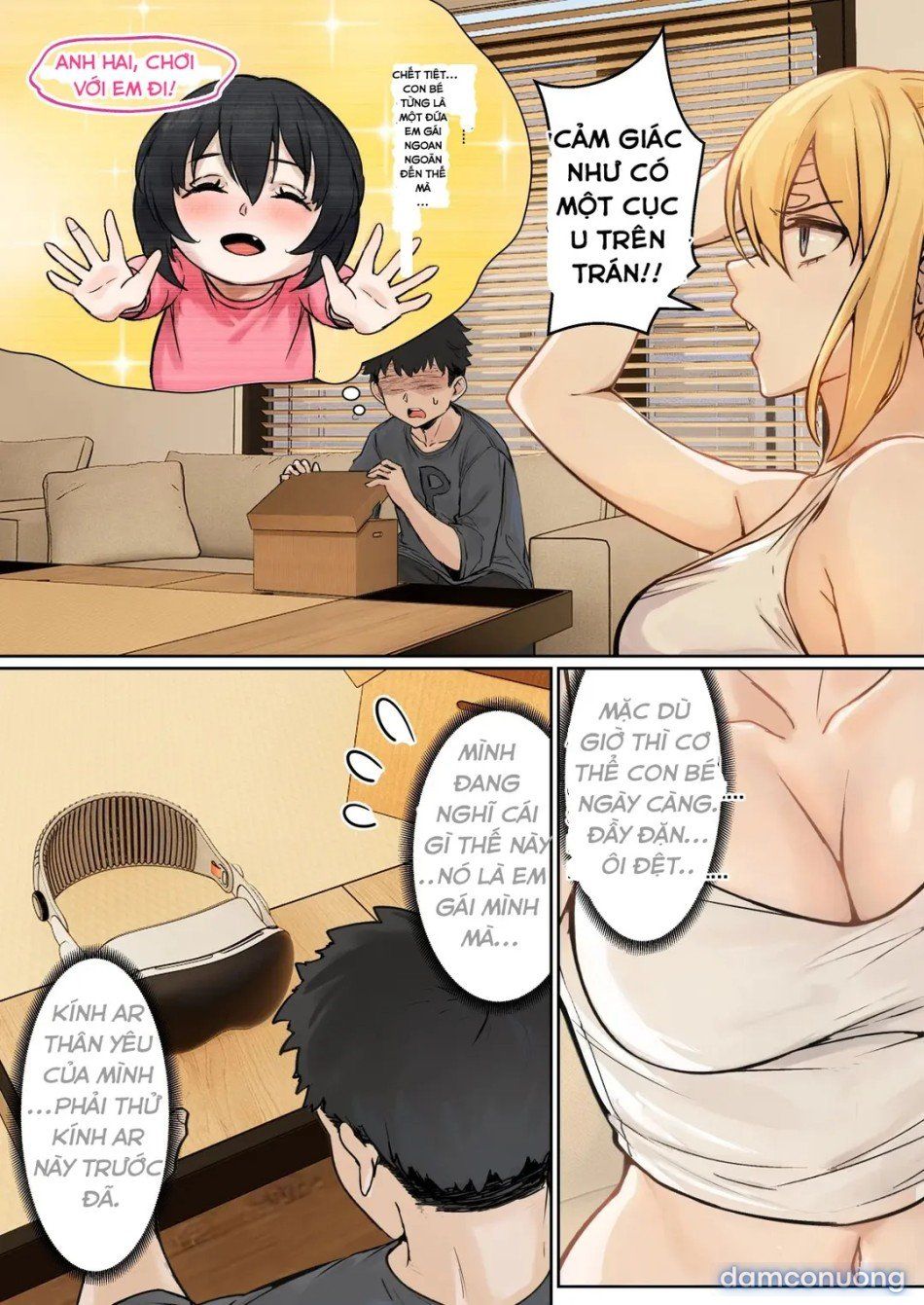 đọc truyện Kính Ar Giúp Tôi Thấy Nhiều Chỉ Số Của Em Gái Chương 1 ảnh 6 tại Thiên Thai Truyện