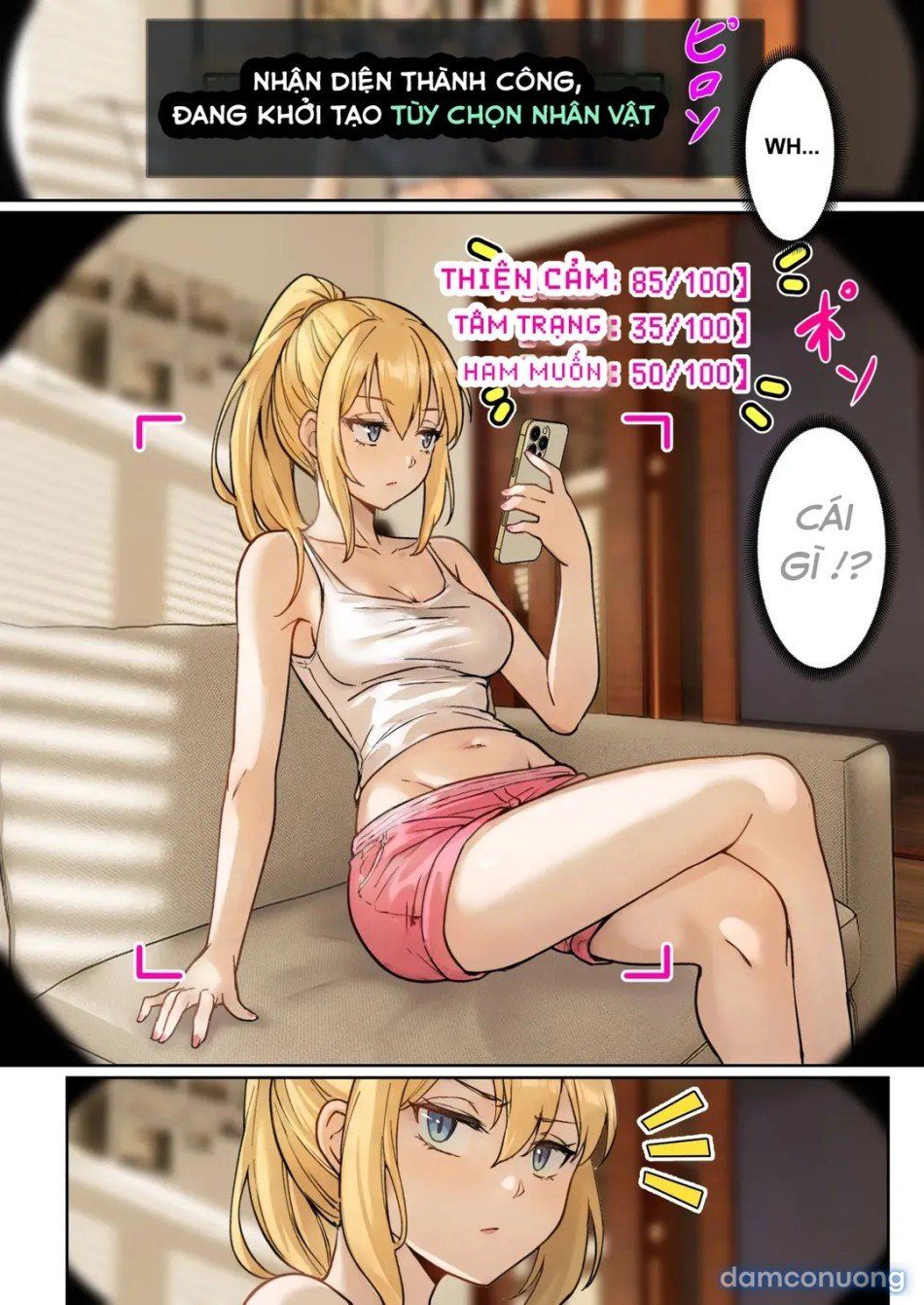 đọc truyện Kính Ar Giúp Tôi Thấy Nhiều Chỉ Số Của Em Gái Chương 1 ảnh 8 tại Thiên Thai Truyện