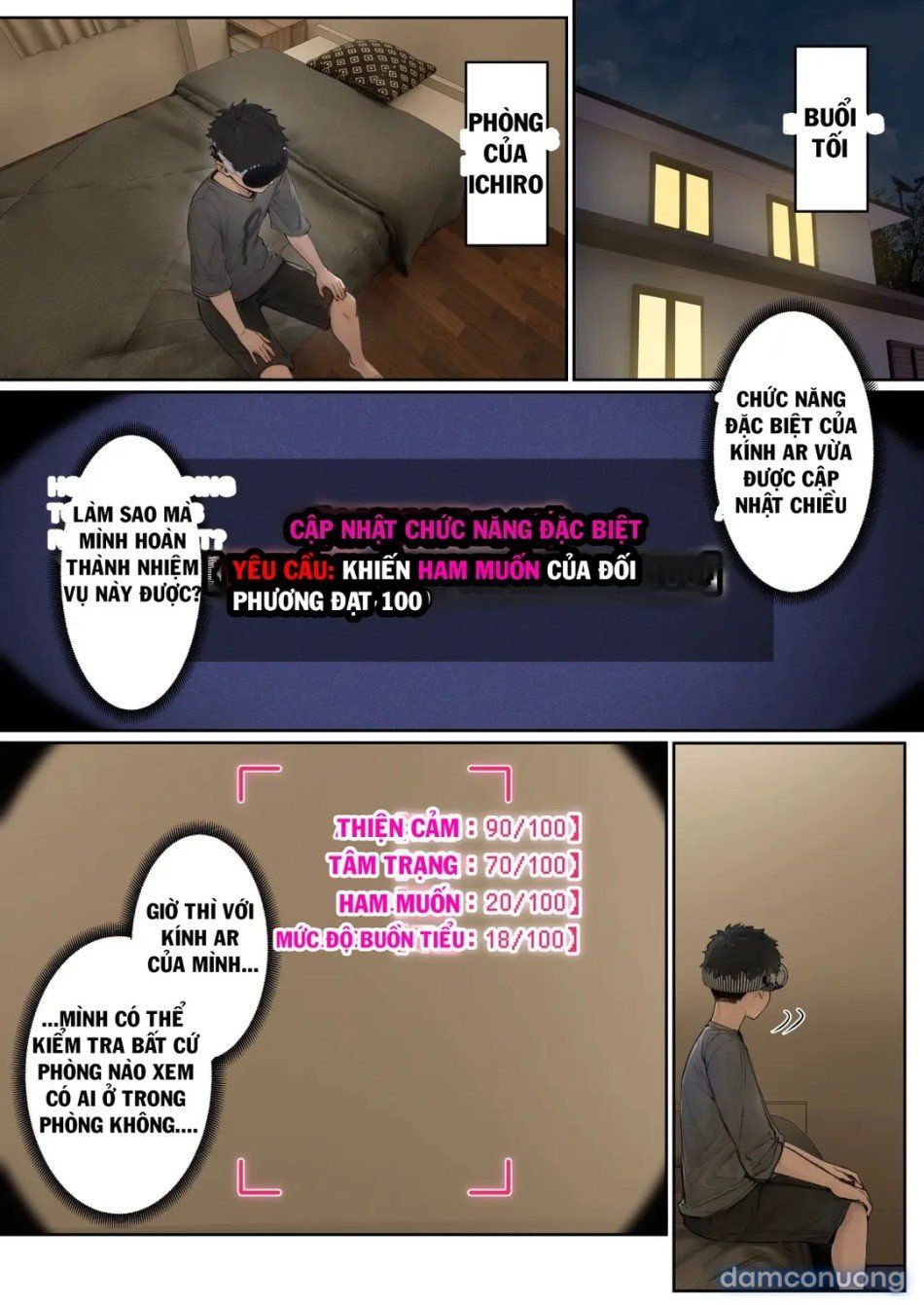 đọc truyện Kính Ar Giúp Tôi Thấy Nhiều Chỉ Số Của Em Gái Chương 2 ảnh 3 tại Thiên Thai Truyện