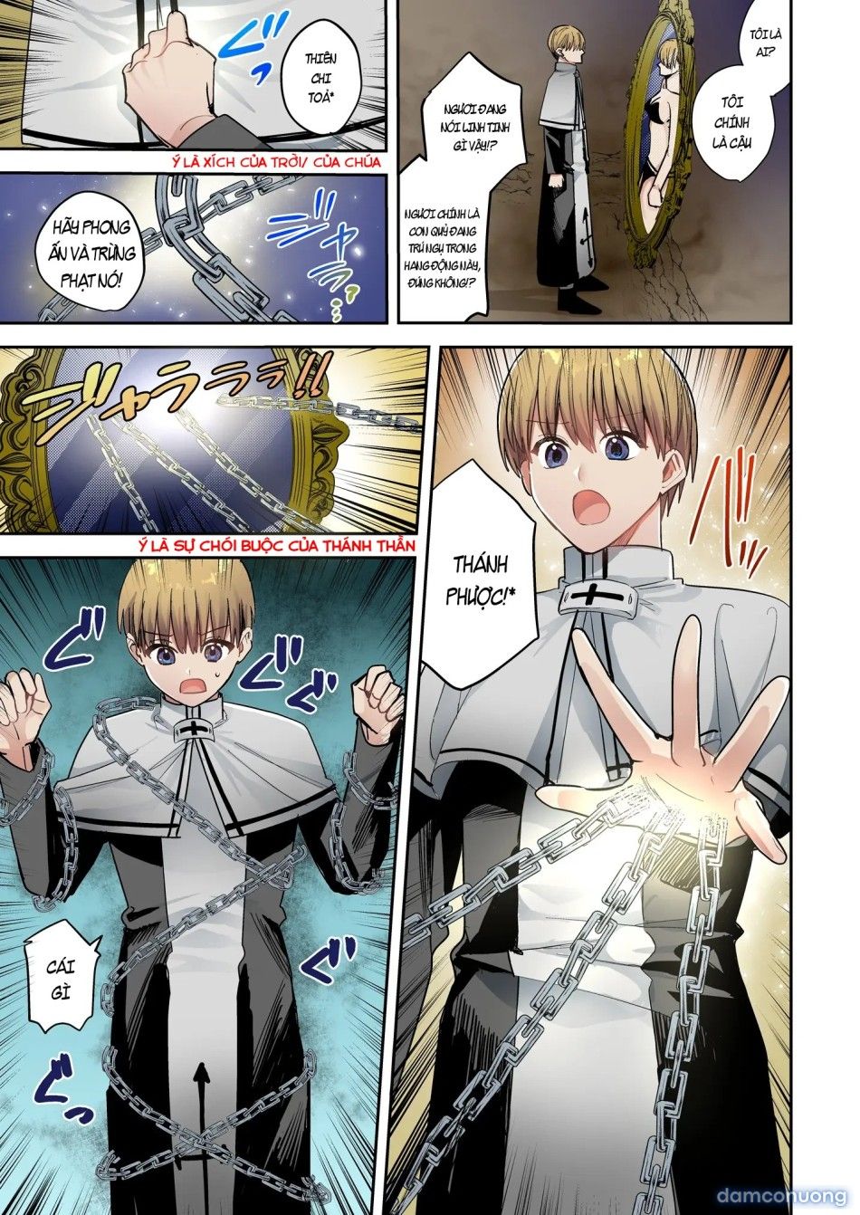 đọc truyện Kính Trung Chi Ảnh(bóng Hình Trong Gương??): Vị Linh Mục ♂ Sa Ngã Trở Thành Succubus ♀ Chương 1 ảnh 4 tại Thiên Thai Truyện