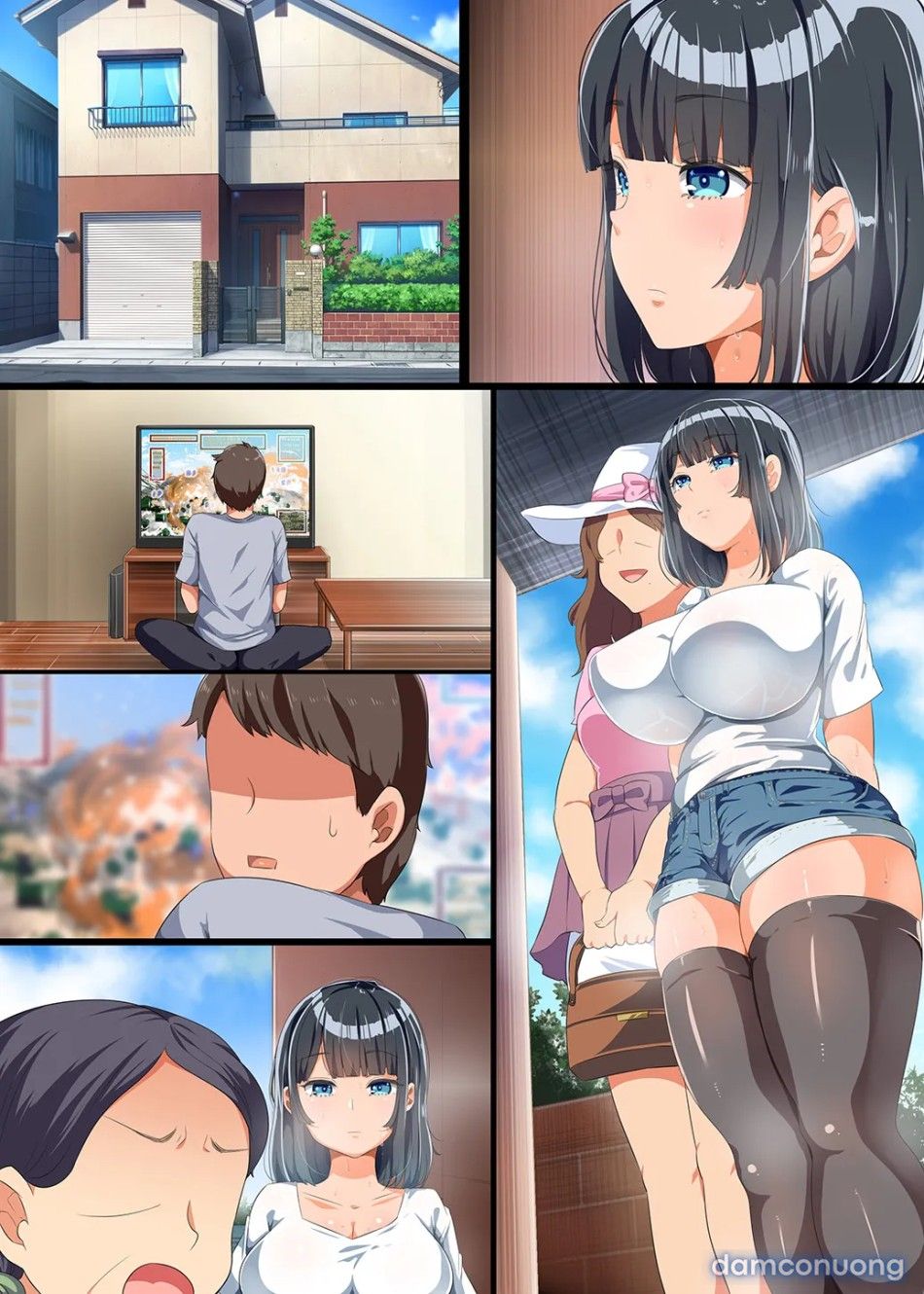 đọc truyện Kinjo Ni Hikkoshite Kita Muboubi Muteikou Kyonyuu Bishoujo Sumire-chan Ni Yaritai Houdai Na Natsu Chương 1.1 ảnh 3 tại Thiên Thai Truyện