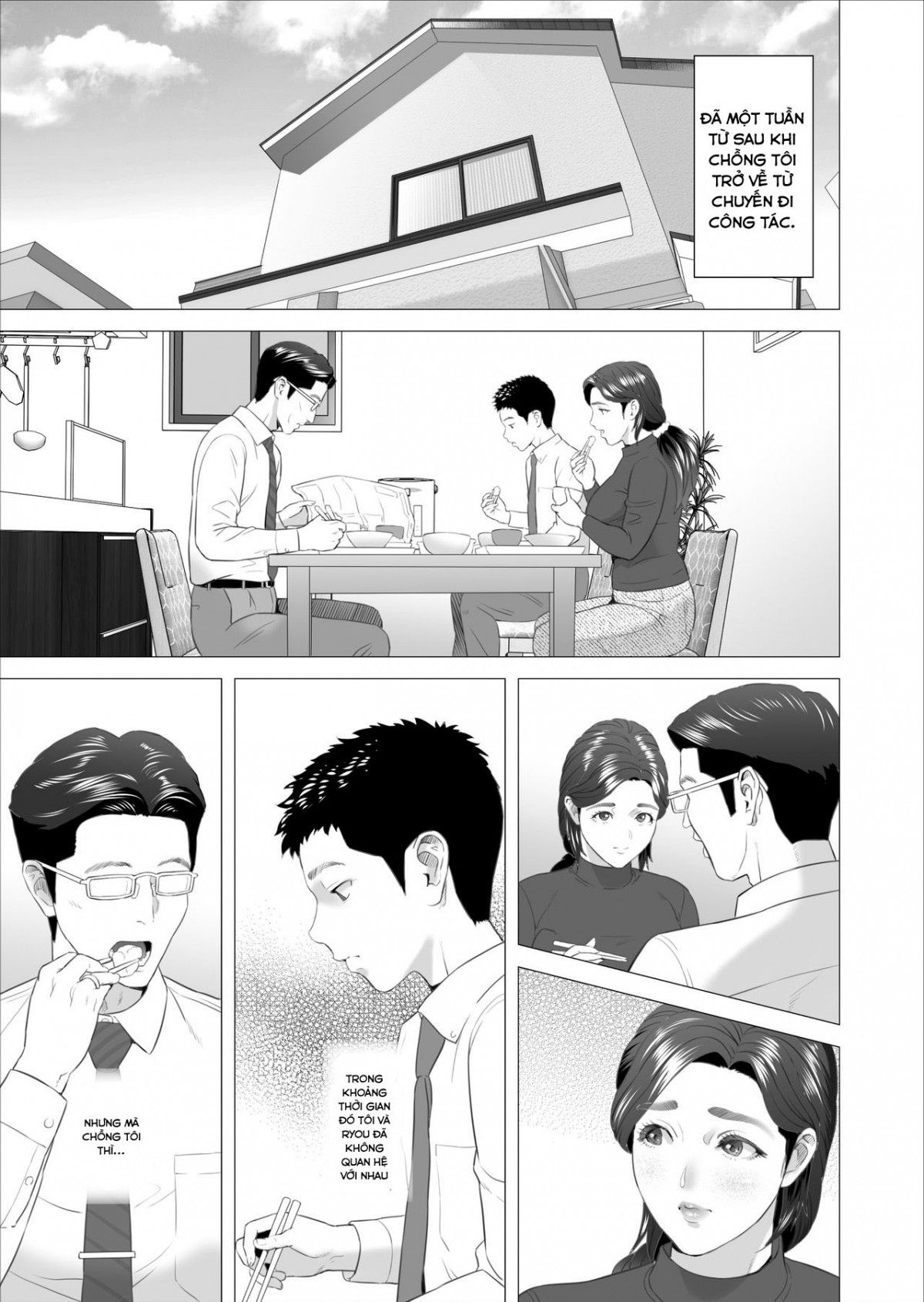 đọc truyện Kinjo Yuuwaku Musuko Ni Otto No Soba Chương 1 ảnh 3 tại Truyện Dạ Ký