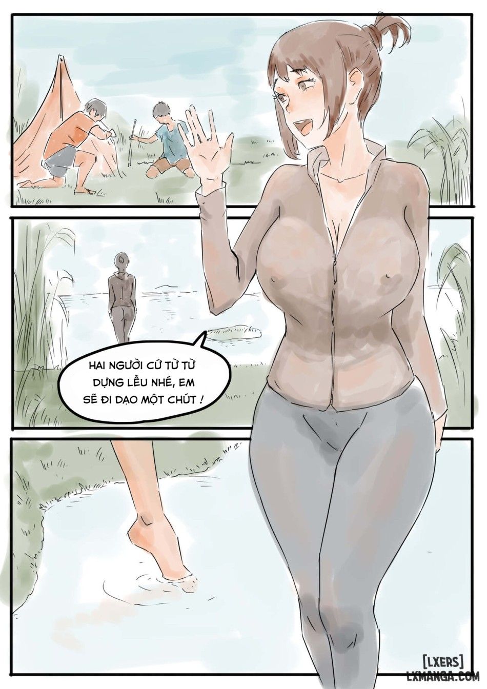 Kinki - Camping Romance Oneshot page 2 - Giả Dược