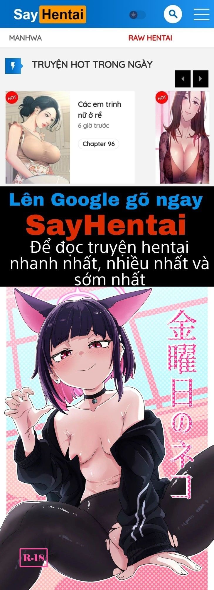 đọc truyện Kinyoubi No Neko Chương 1 ảnh 1 tại Thiên Thai Truyện