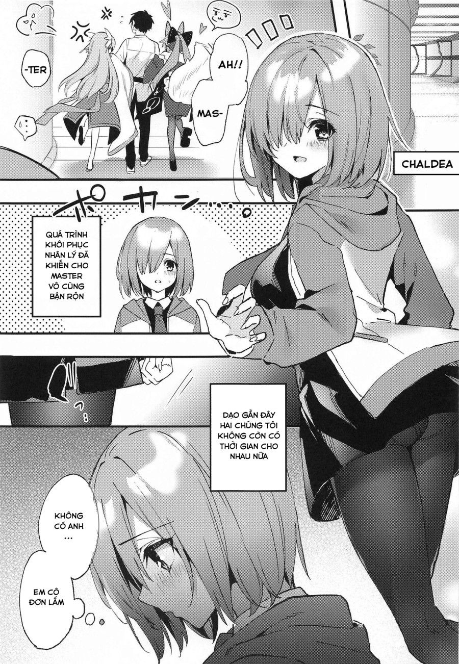 Kinyoubi Wa Ai Ni Yuki Mash ( Fate Grand Order) Oneshot page 2 - Giả Dược