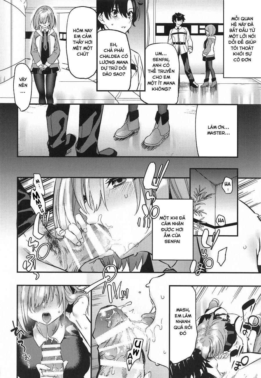 Kinyoubi Wa Ai Ni Yuki Mash ( Fate Grand Order) Oneshot page 5 - Giả Dược