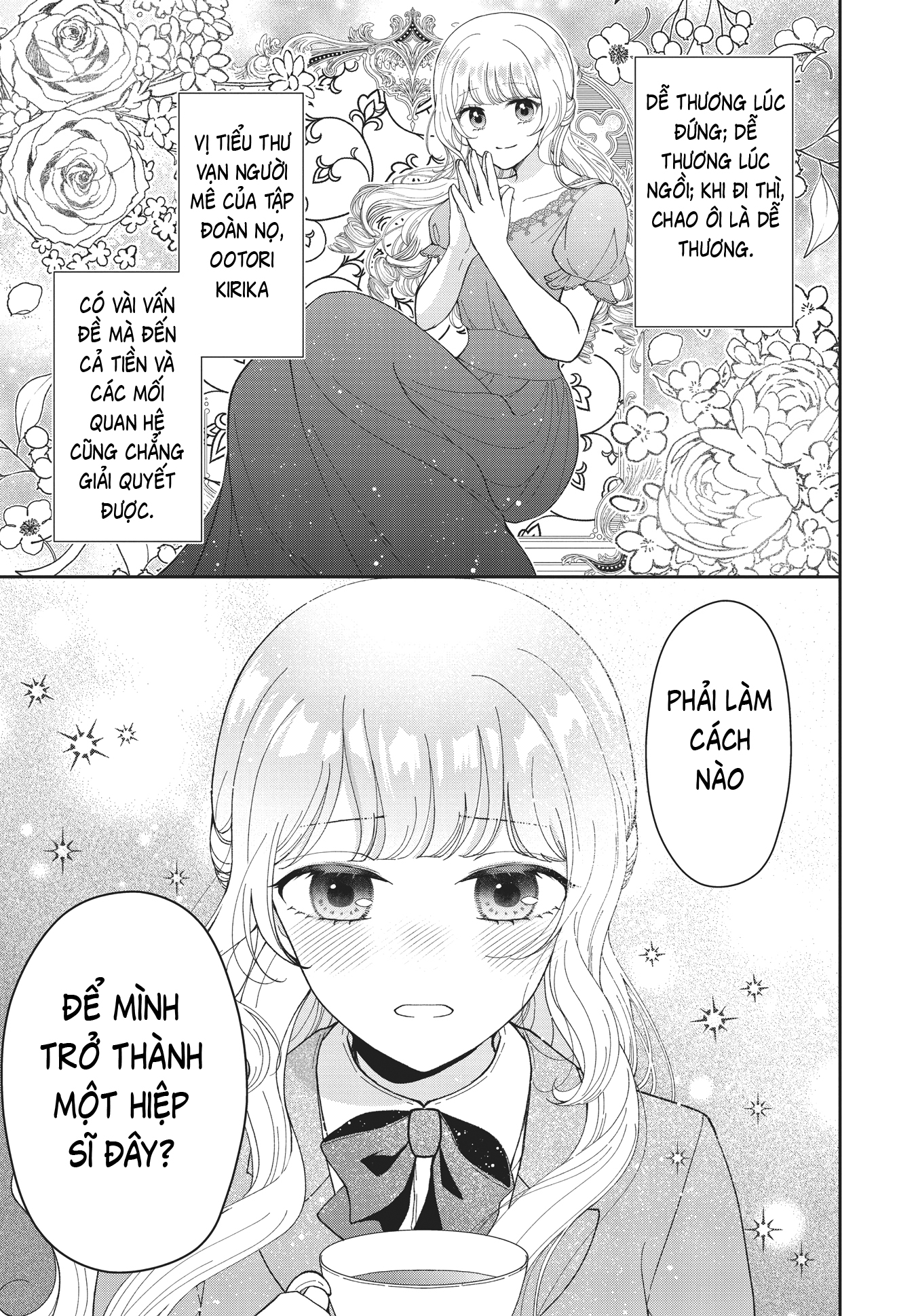 đọc truyện Kirika-sama Wa Kishi Ni Naritai Chương 1 ảnh 2 tại Thiên Thai Truyện