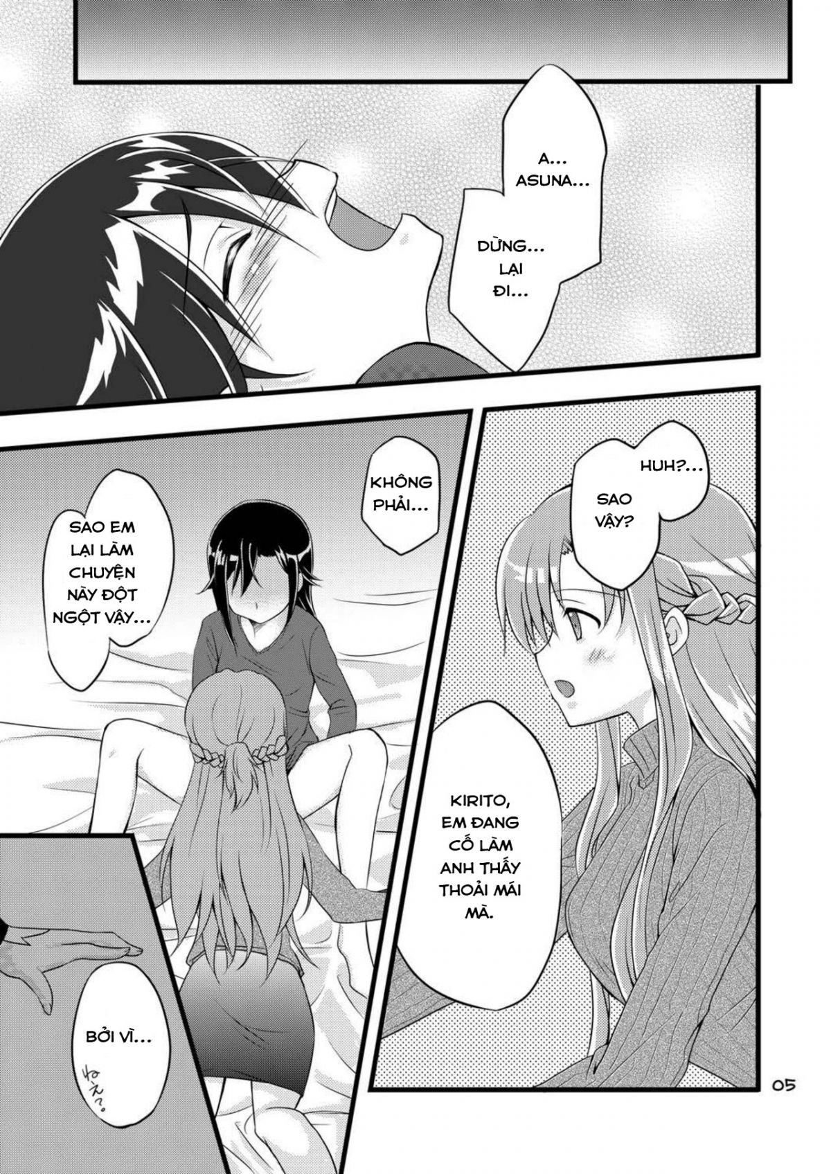 đọc truyện Kirito-chan To Asobou Oneshot ảnh 3 tại Giả Dược