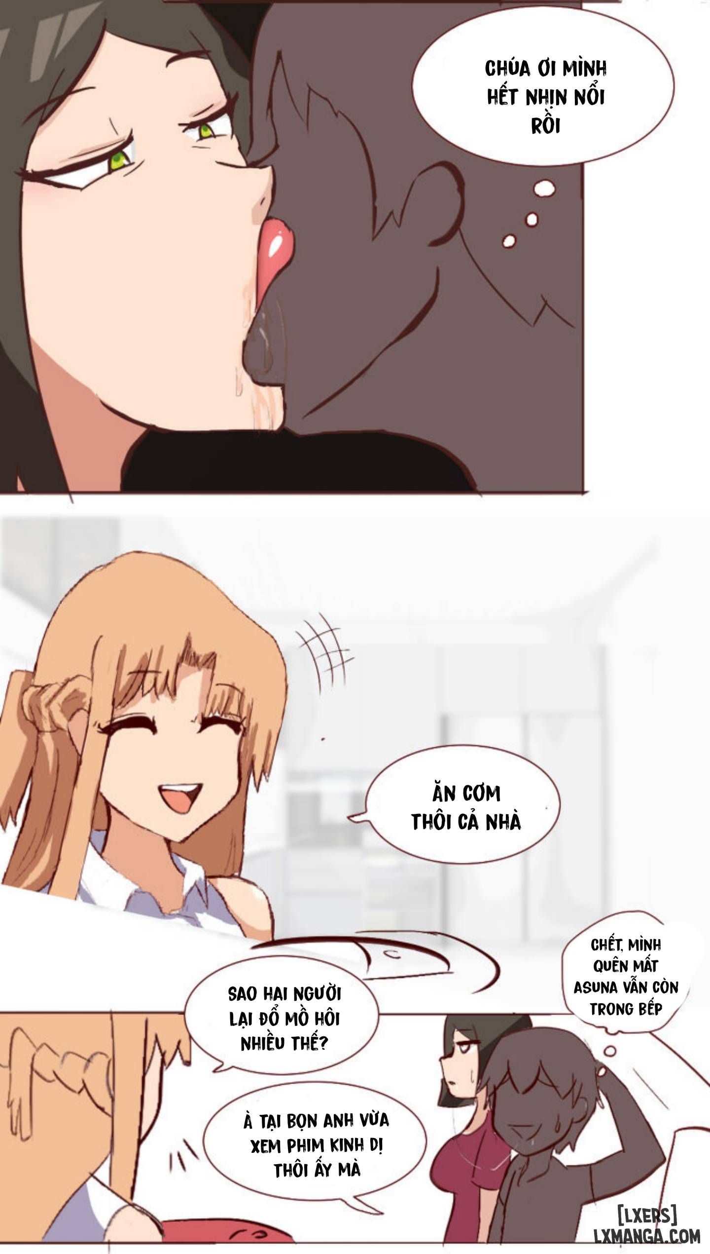 đọc truyện Kirito Và Mẹ Của Asuna- Truyện Màu Chương 1 ảnh 13 tại Thiên Thai Truyện