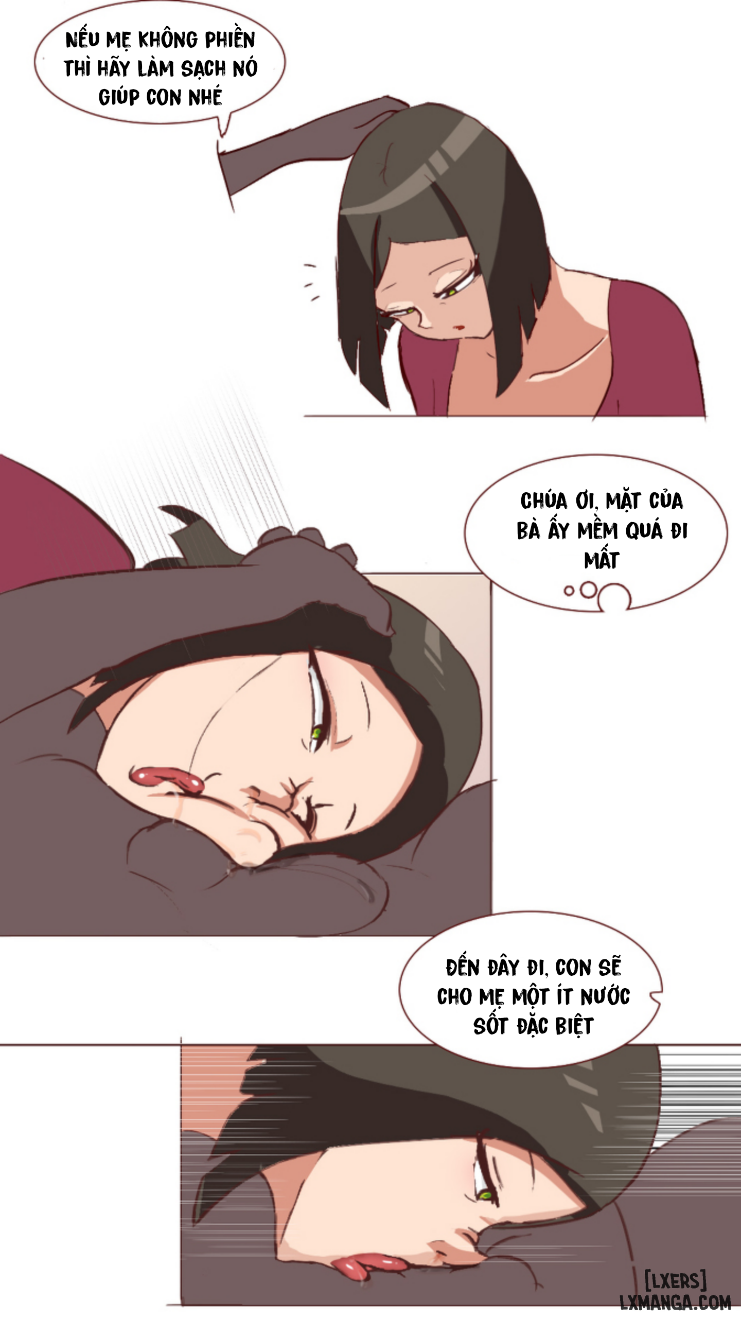 đọc truyện Kirito Và Mẹ Của Asuna- Truyện Màu Chương 1 ảnh 14 tại Thiên Thai Truyện