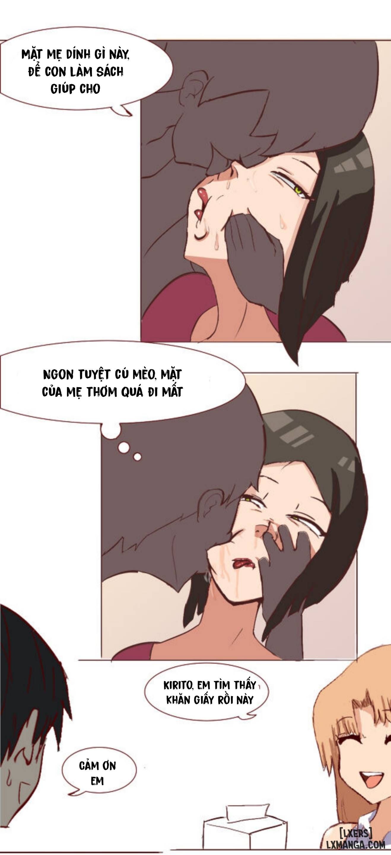 đọc truyện Kirito Và Mẹ Của Asuna- Truyện Màu Chương 1 ảnh 15 tại Thiên Thai Truyện