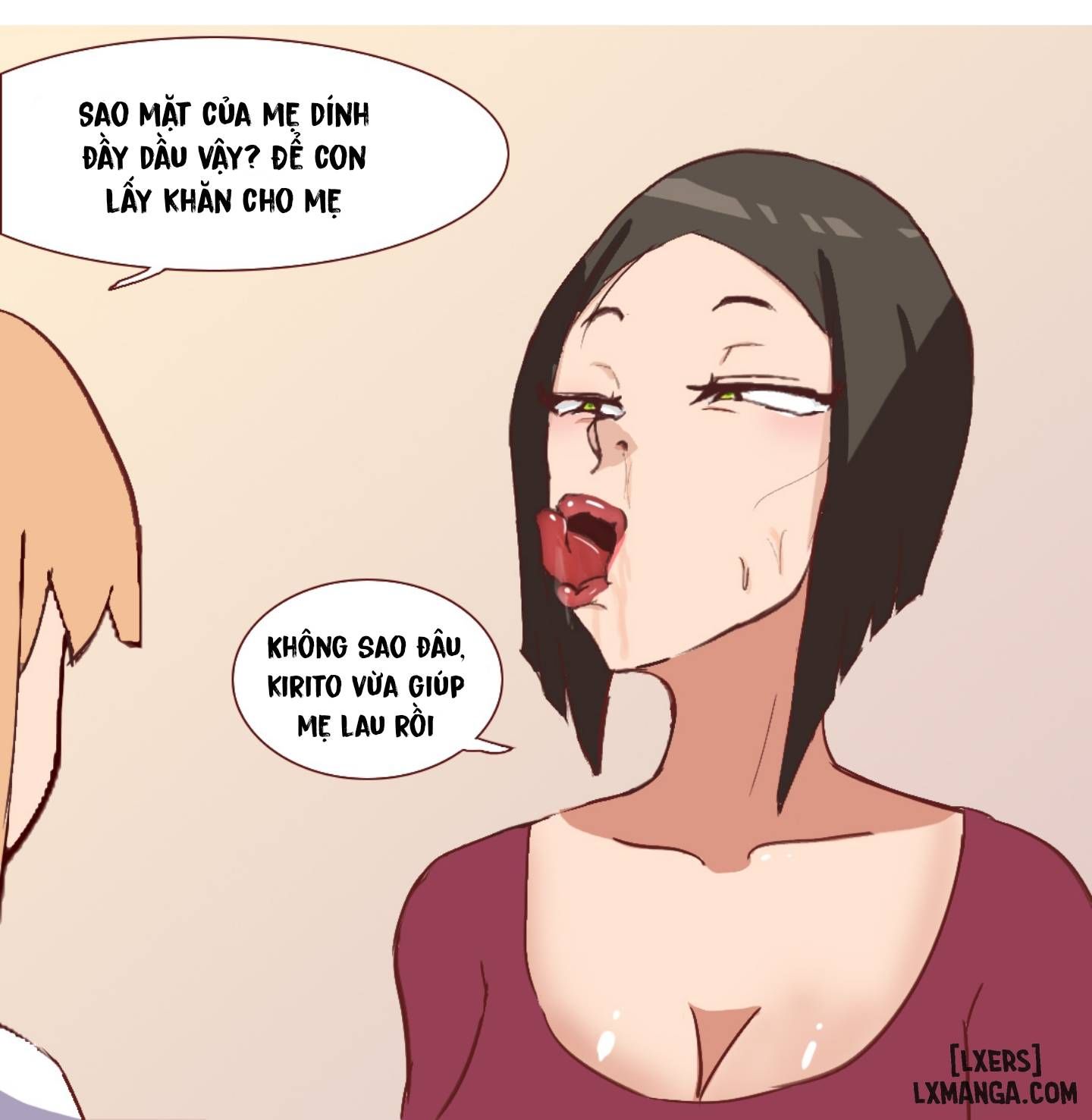 đọc truyện Kirito Và Mẹ Của Asuna- Truyện Màu Chương 1 ảnh 16 tại Thiên Thai Truyện