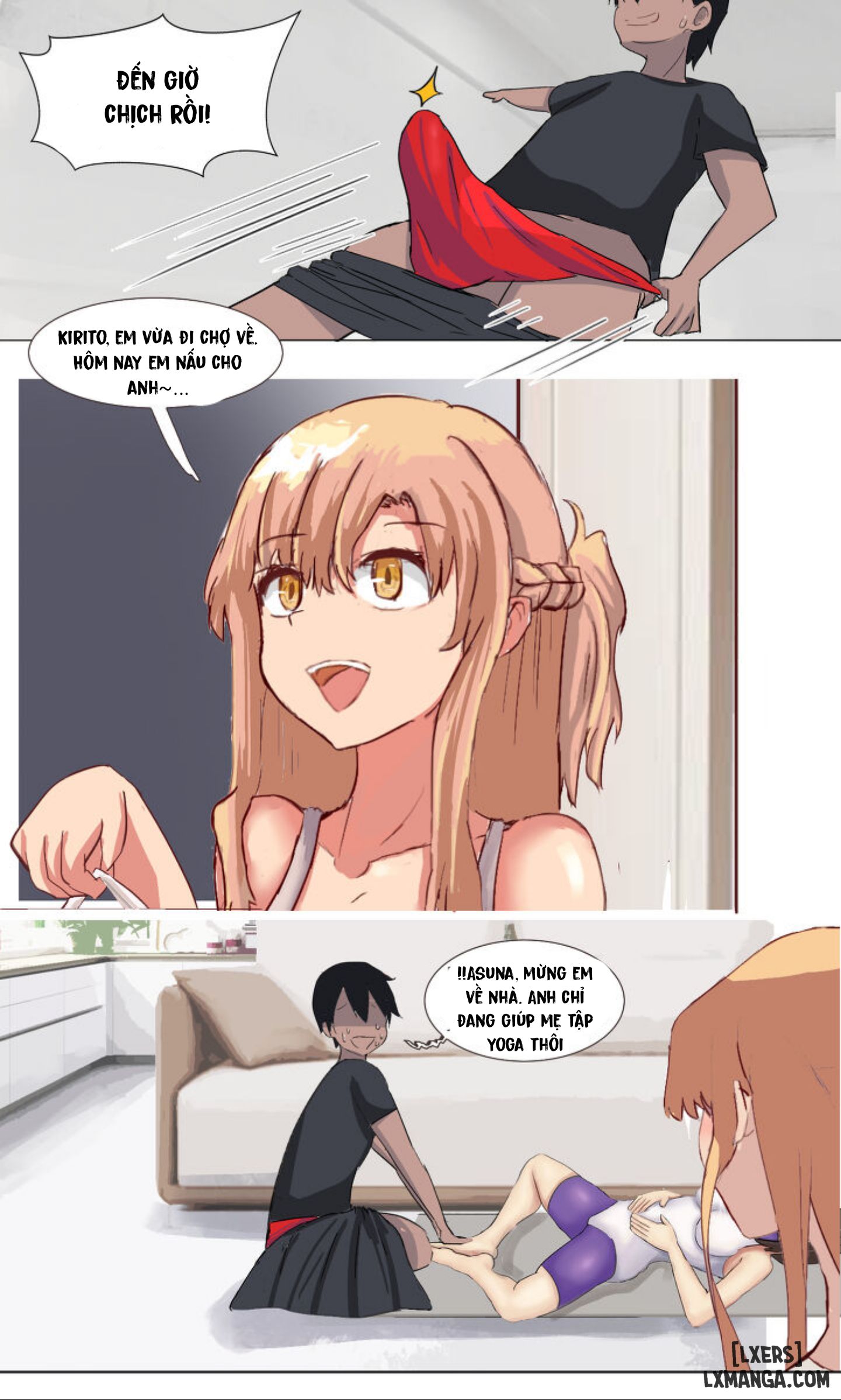 đọc truyện Kirito Và Mẹ Của Asuna- Truyện Màu Chương 2 ảnh 6 tại Thiên Thai Truyện