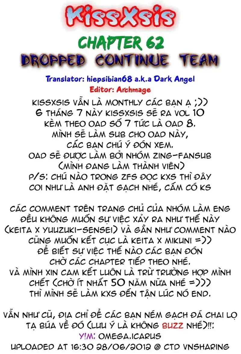 đọc truyện Kiss X Sis Chương 62 ảnh 30 tại Giả Dược