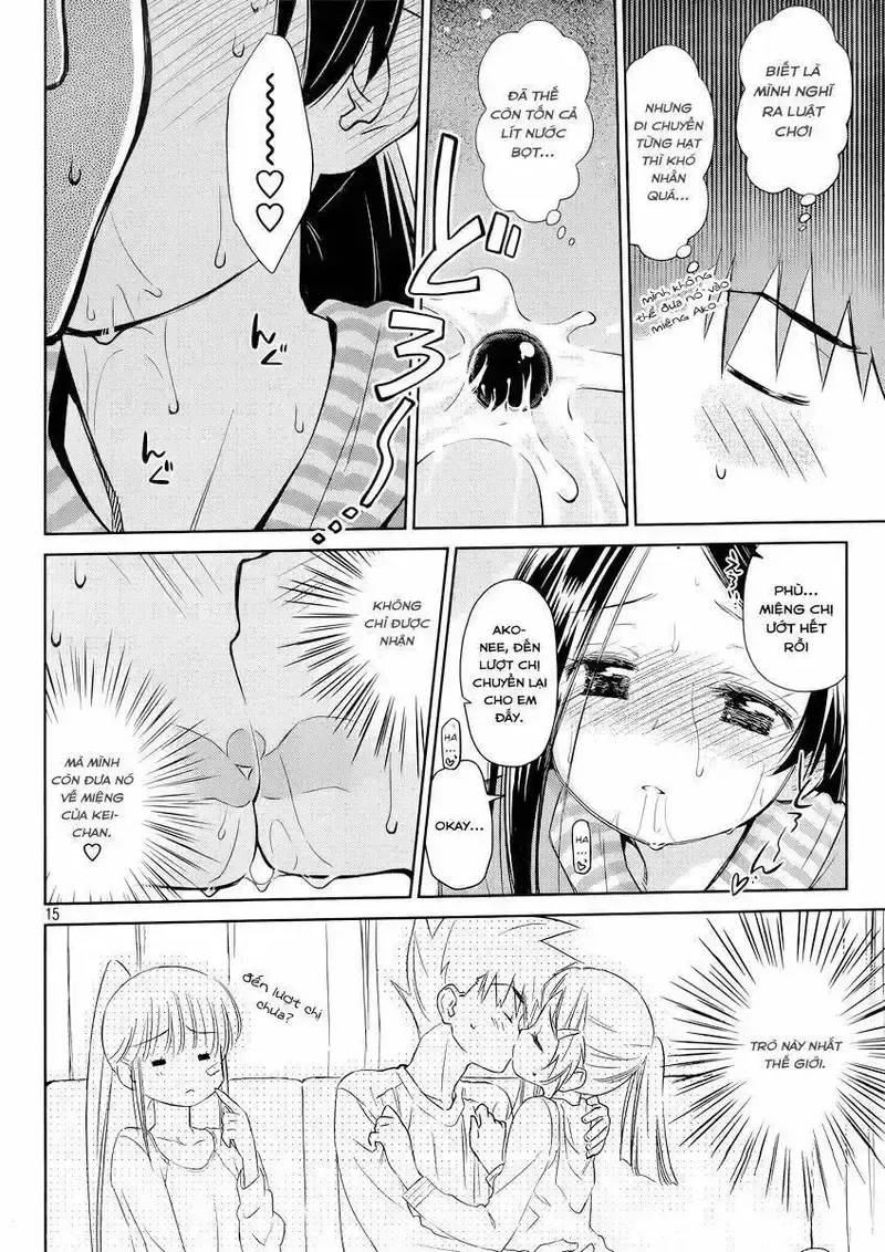 đọc truyện Kiss X Sis Chương 75 ảnh 16 tại Giả Dược