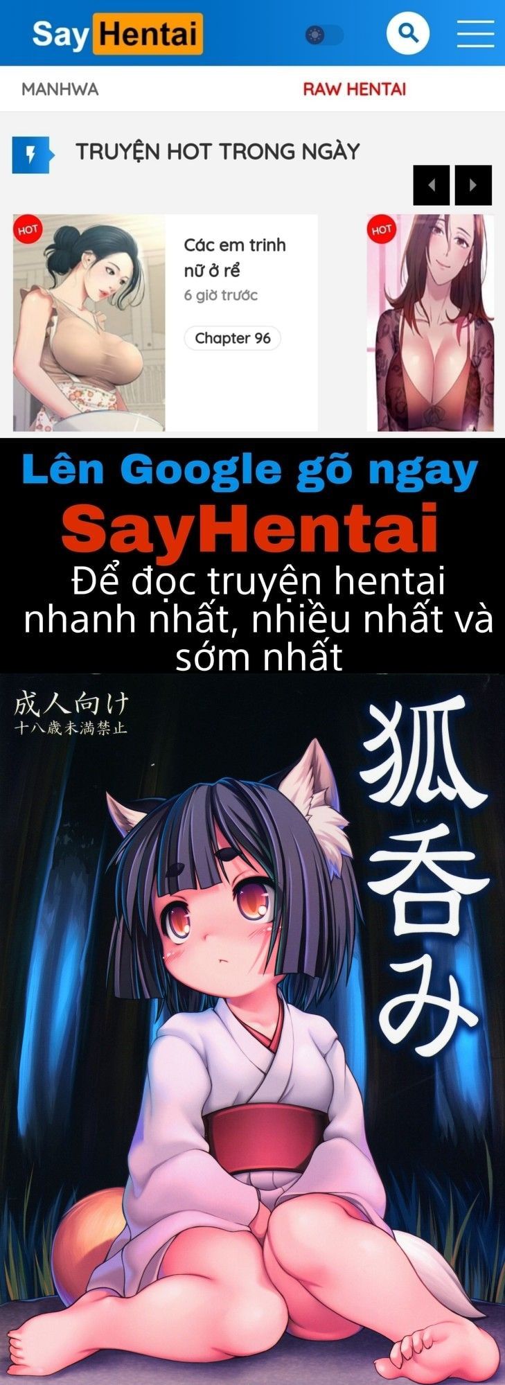 đọc truyện Kitsune Nomi Oneshot ảnh 1 tại Giả Dược