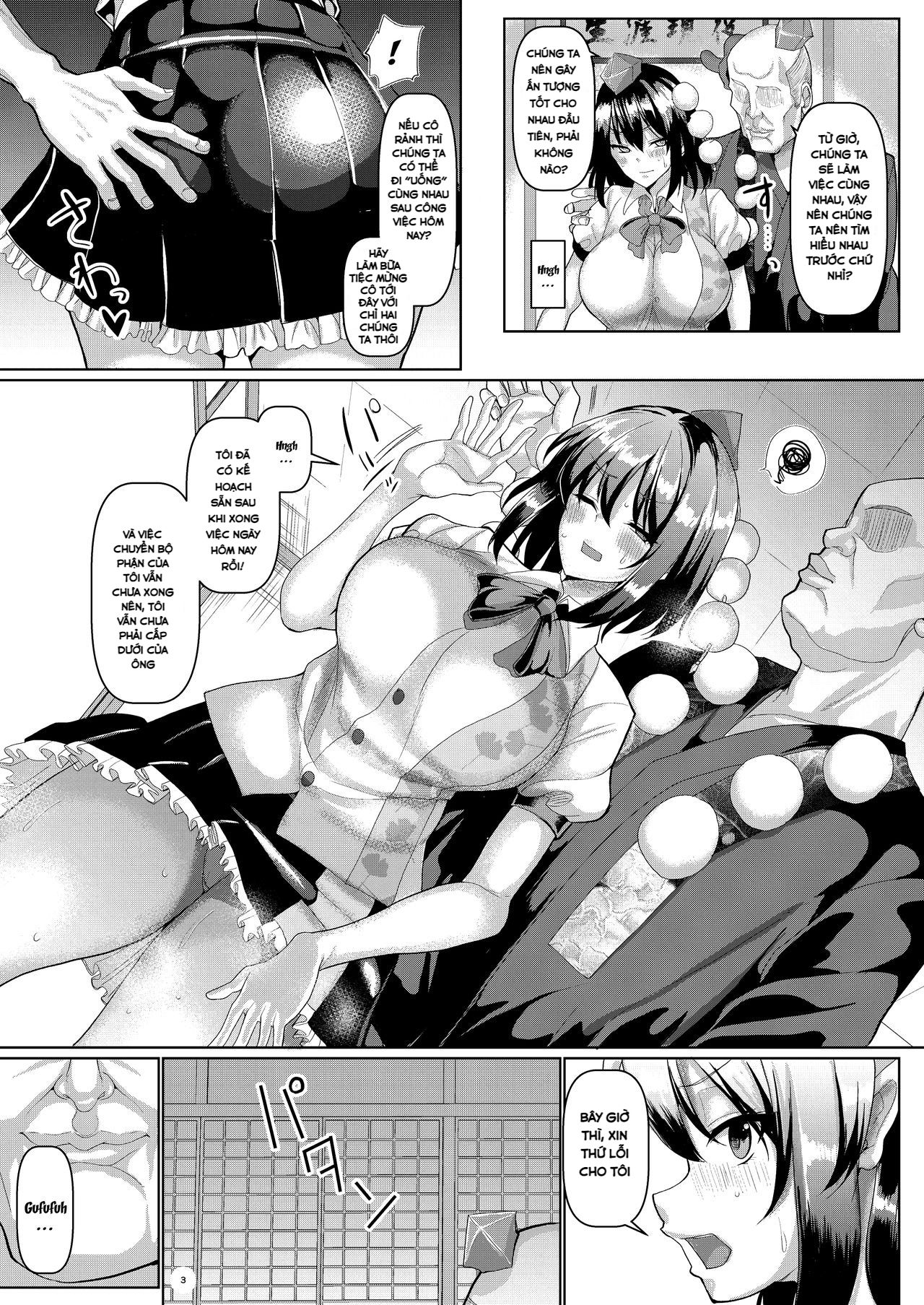 đọc truyện Kiyoku Tadashiku Tanoshii Shokuba Oneshot ảnh 4 tại Giả Dược