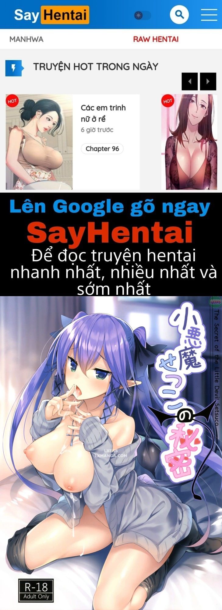 đọc truyện Koakuma Setsuko No Himitsu Chương 1 ảnh 1 tại Thiên Thai Truyện