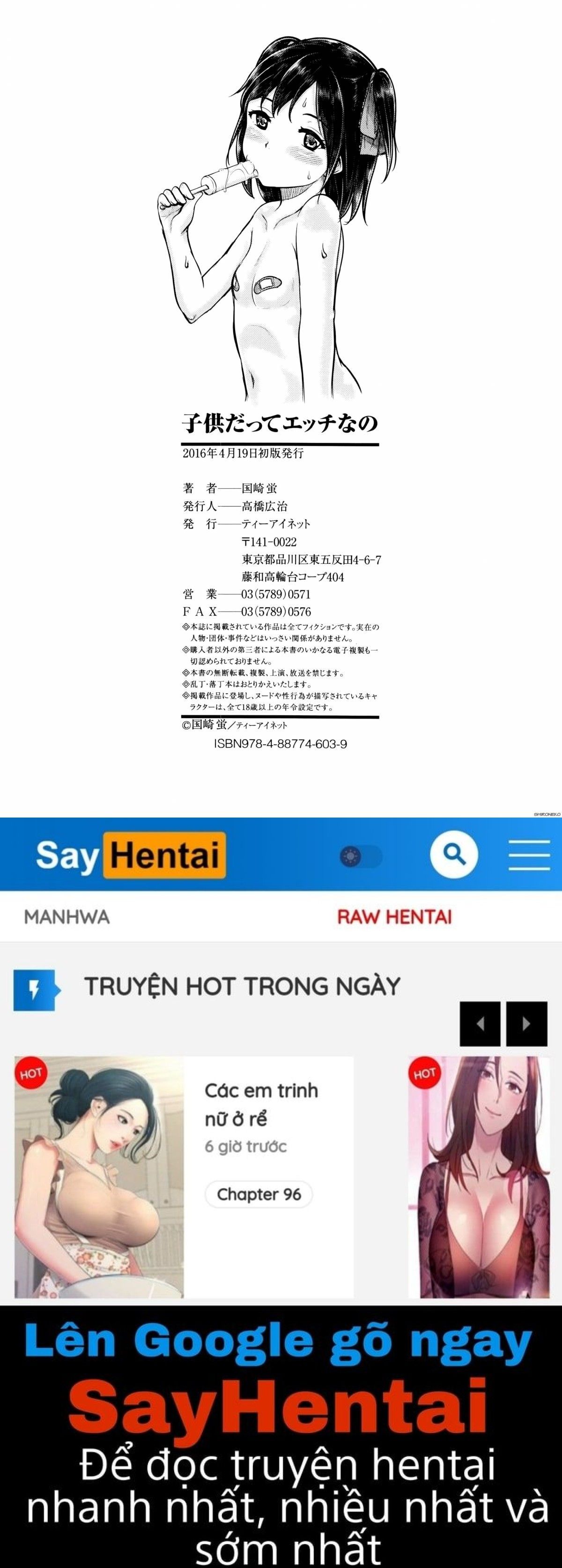 đọc truyện Kodomo Datte H Nano Chương 6 ảnh 10 tại Giả Dược
