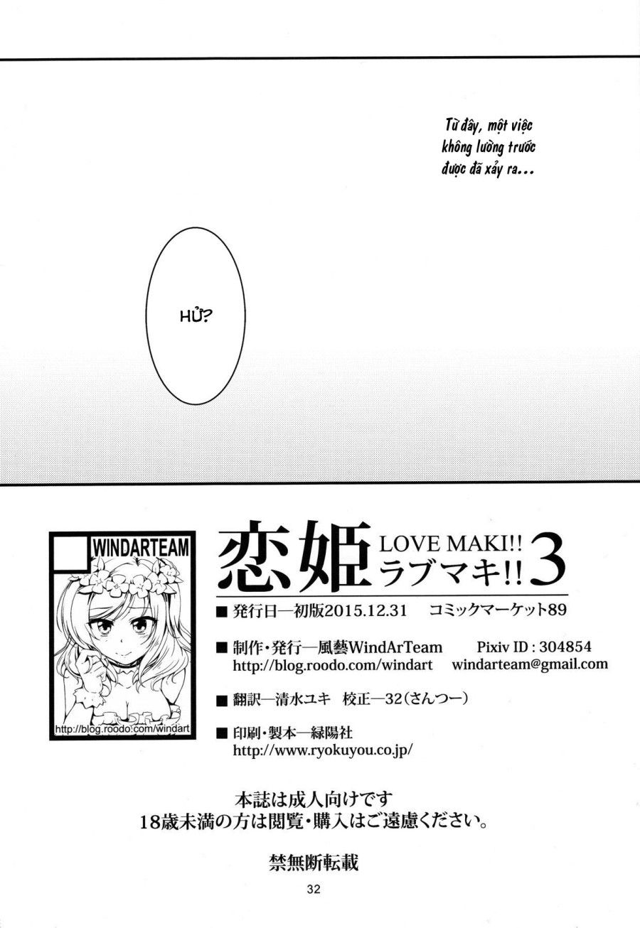 Koi Hime Love Maki!! 03 Oneshot page 33 - Giả Dược