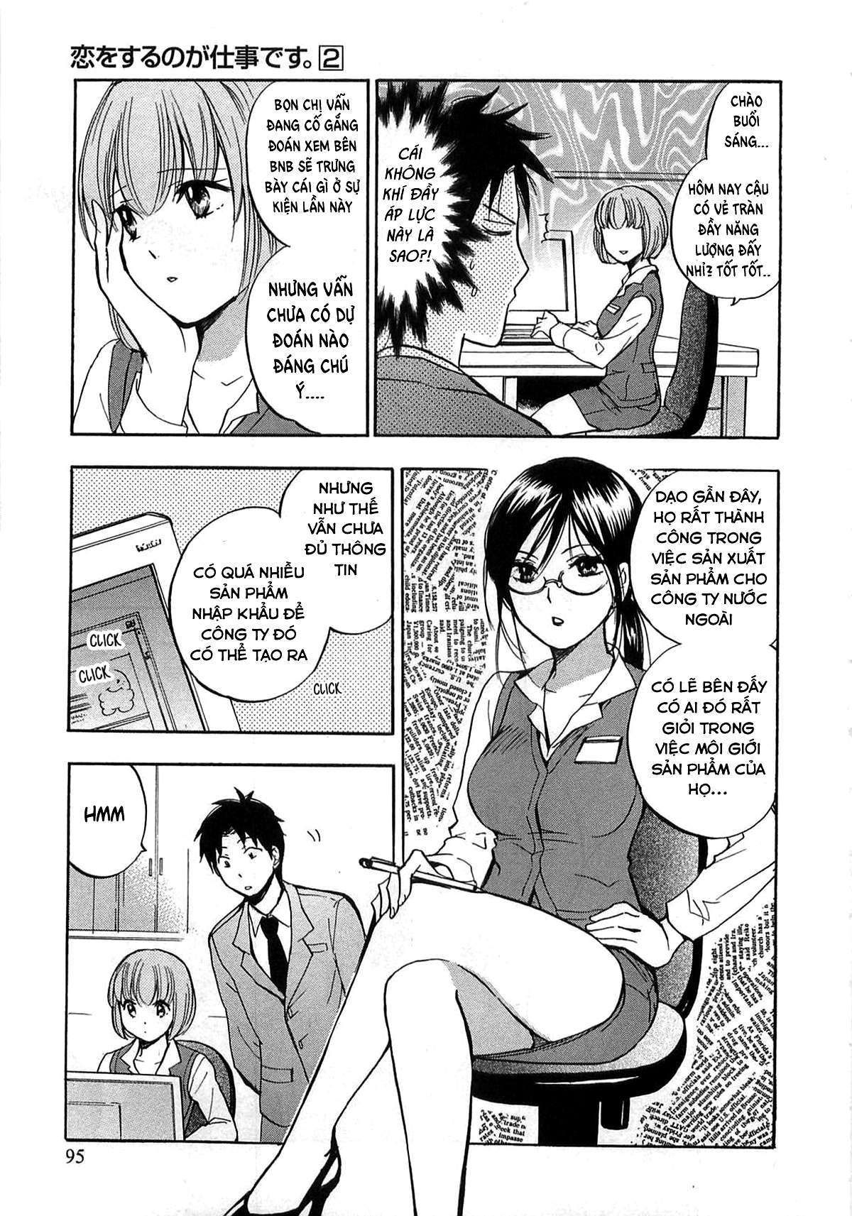 đọc truyện Koi Wo Suru No Ga Shigoto Desu Chương 12 ảnh 19 tại Truyện Dạ Ký