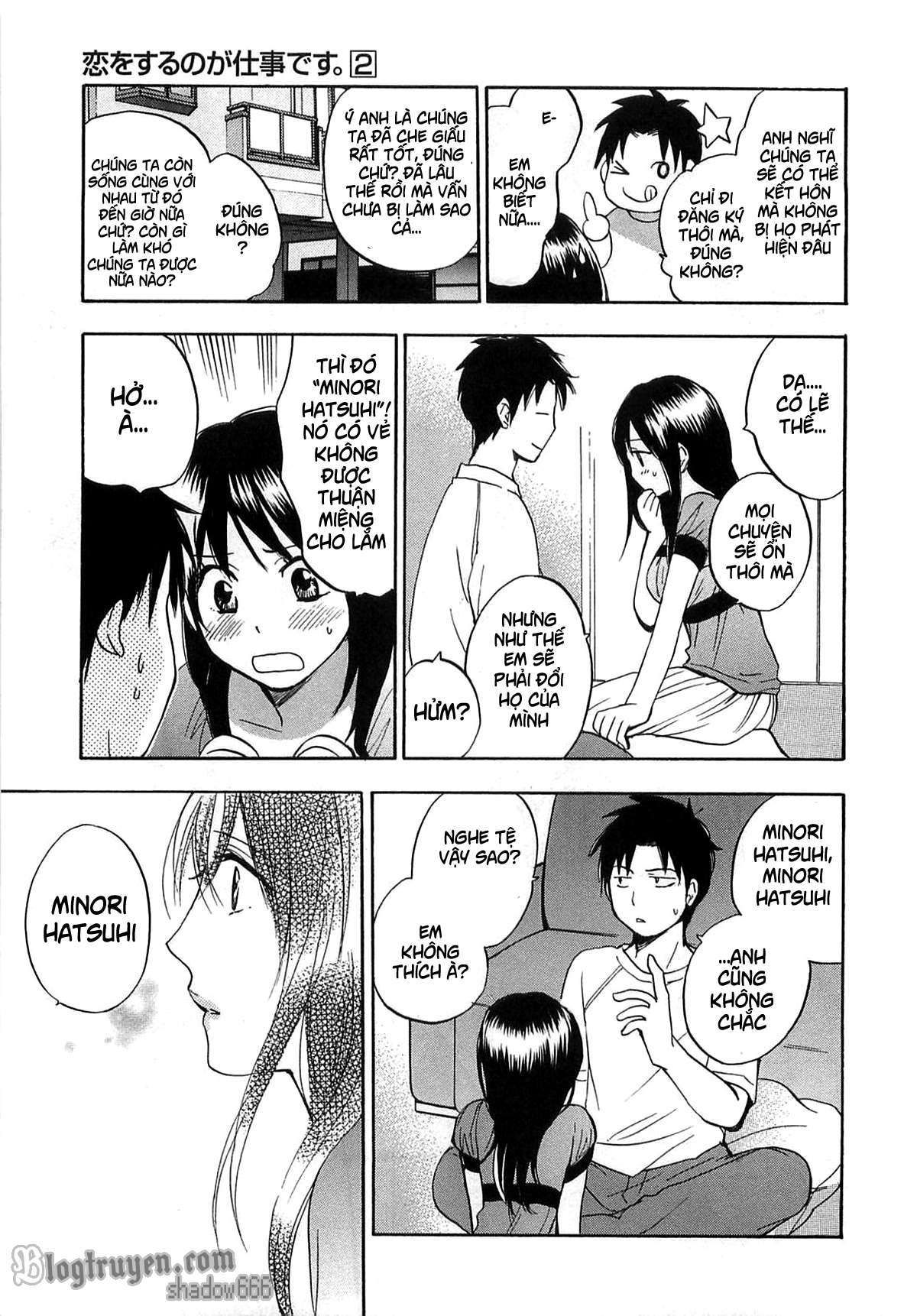 đọc truyện Koi Wo Suru No Ga Shigoto Desu Chương 12 ảnh 9 tại Truyện Dạ Ký