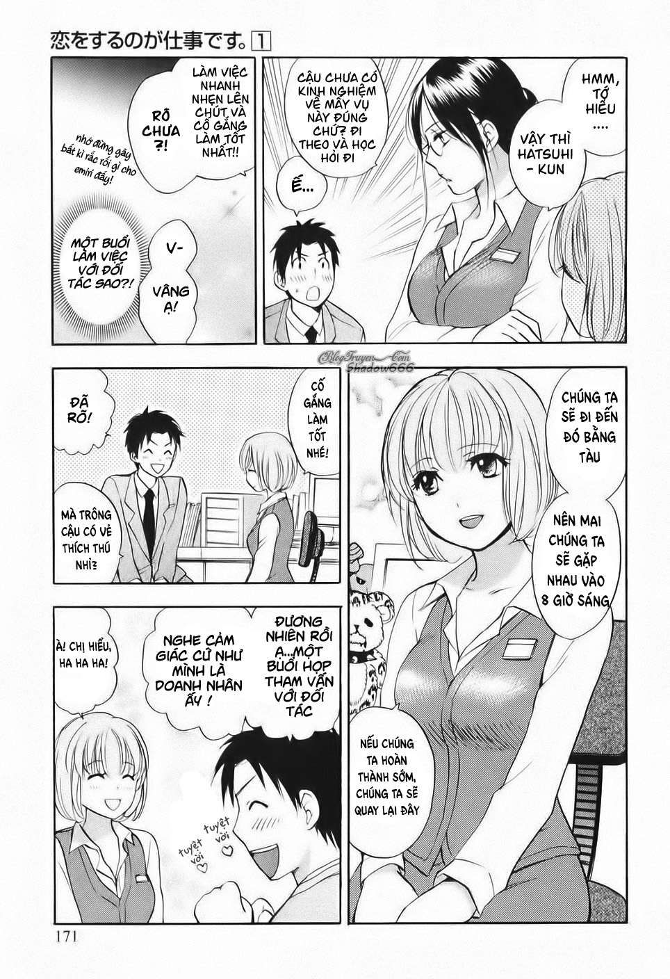 đọc truyện Koi Wo Suru No Ga Shigoto Desu Chương 8 ảnh 3 tại Truyện Dạ Ký