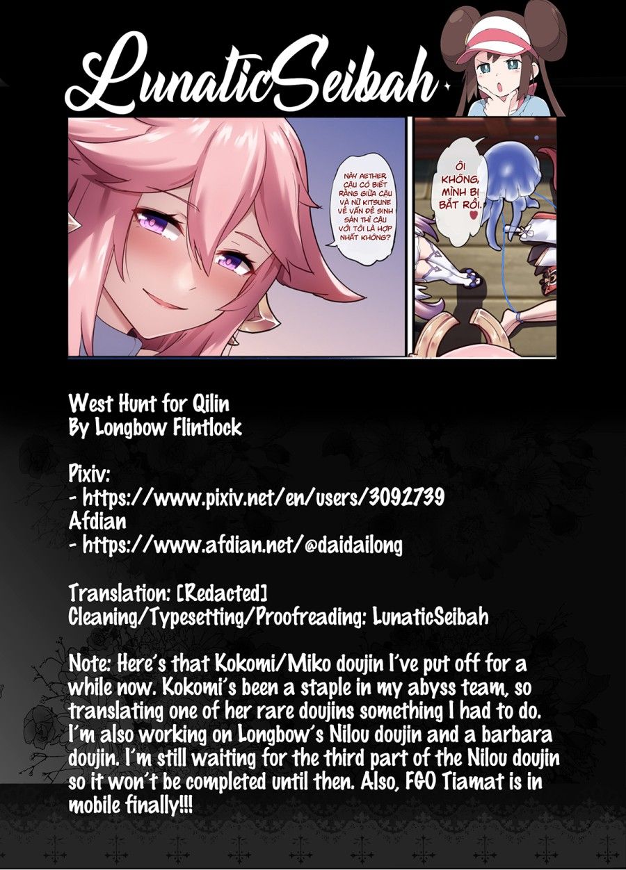 Kokomi Và Miko Cuộc Chiến Tình Yêu Oneshot page 27 - Giả Dược