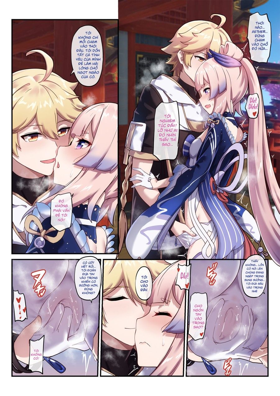 Kokomi Và Miko Cuộc Chiến Tình Yêu Oneshot page 8 - Giả Dược