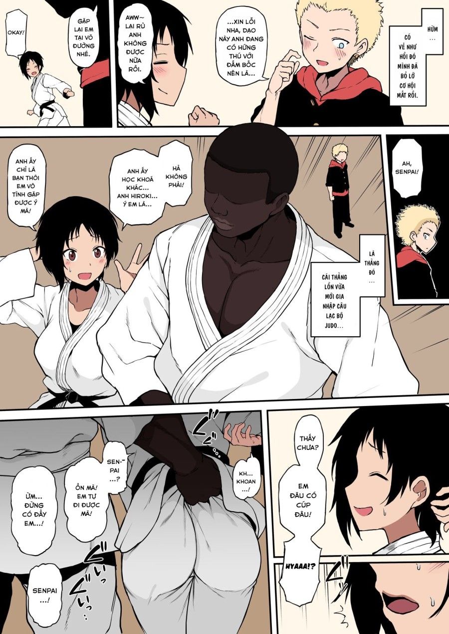 Kokujin No Tenkousei Ntr Ru Oneshot page 4 - Giả Dược