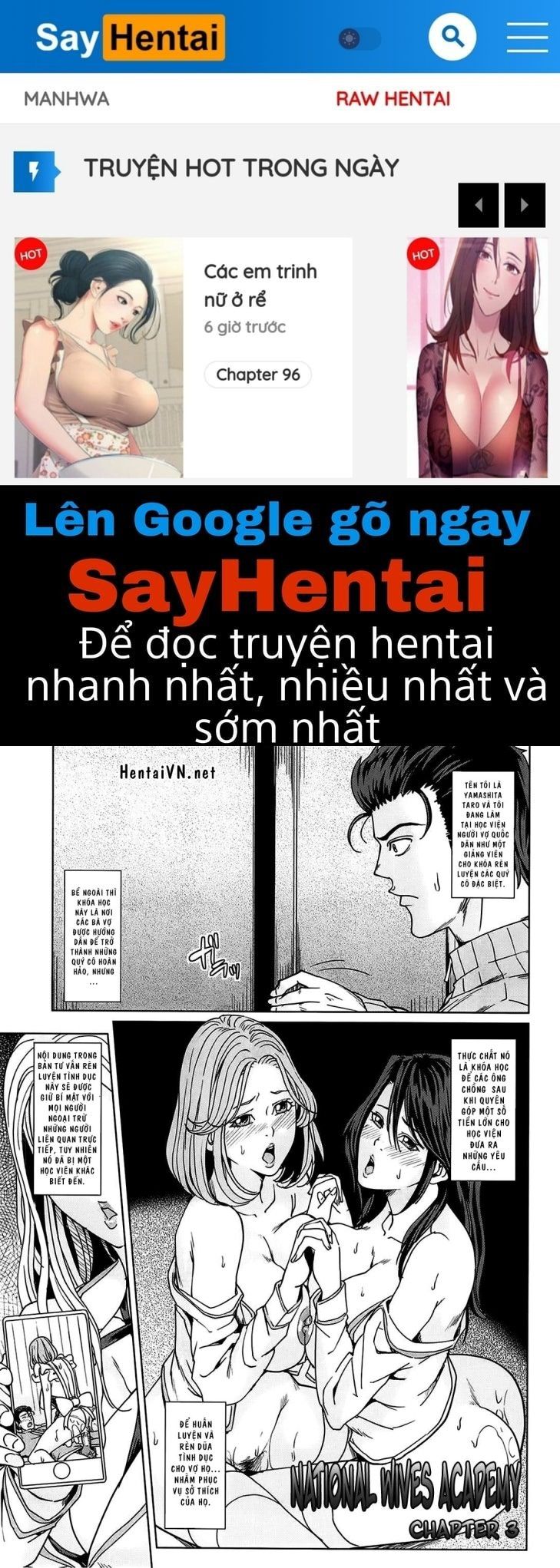 đọc truyện Kokuritsu Hitozuma Gakuen Chương 3 ảnh 1 tại Giả Dược