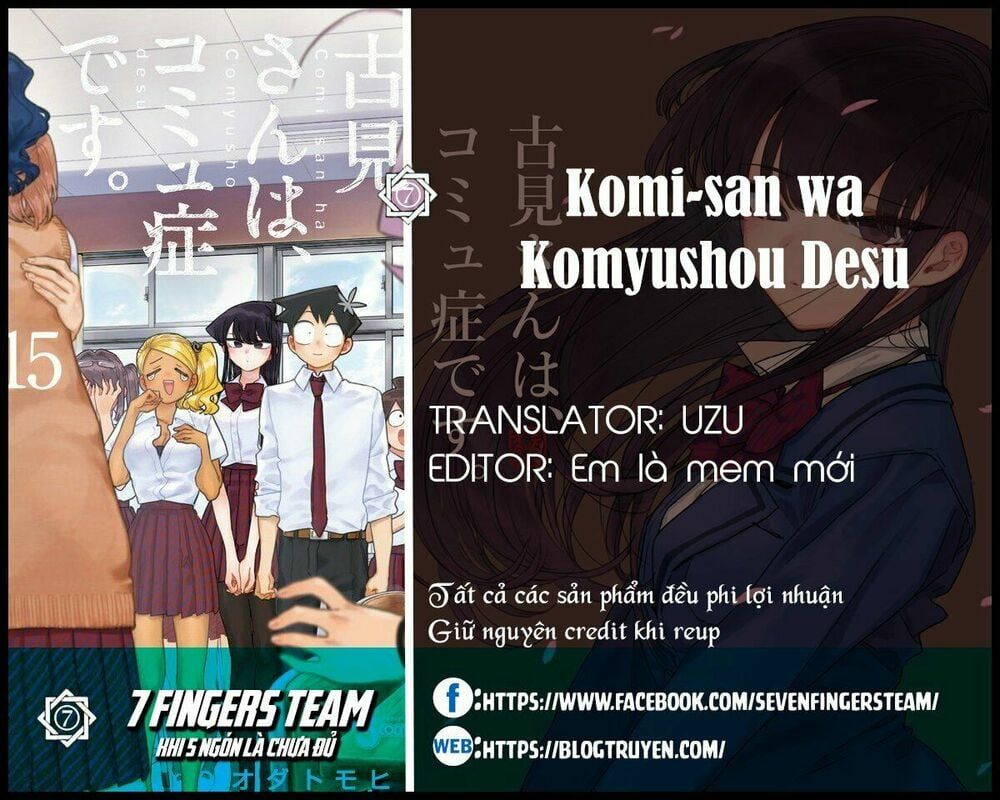 đọc truyện Komi Không Thể Giao Tiếp Chương 229 ảnh 3 tại Thiên Thai Truyện