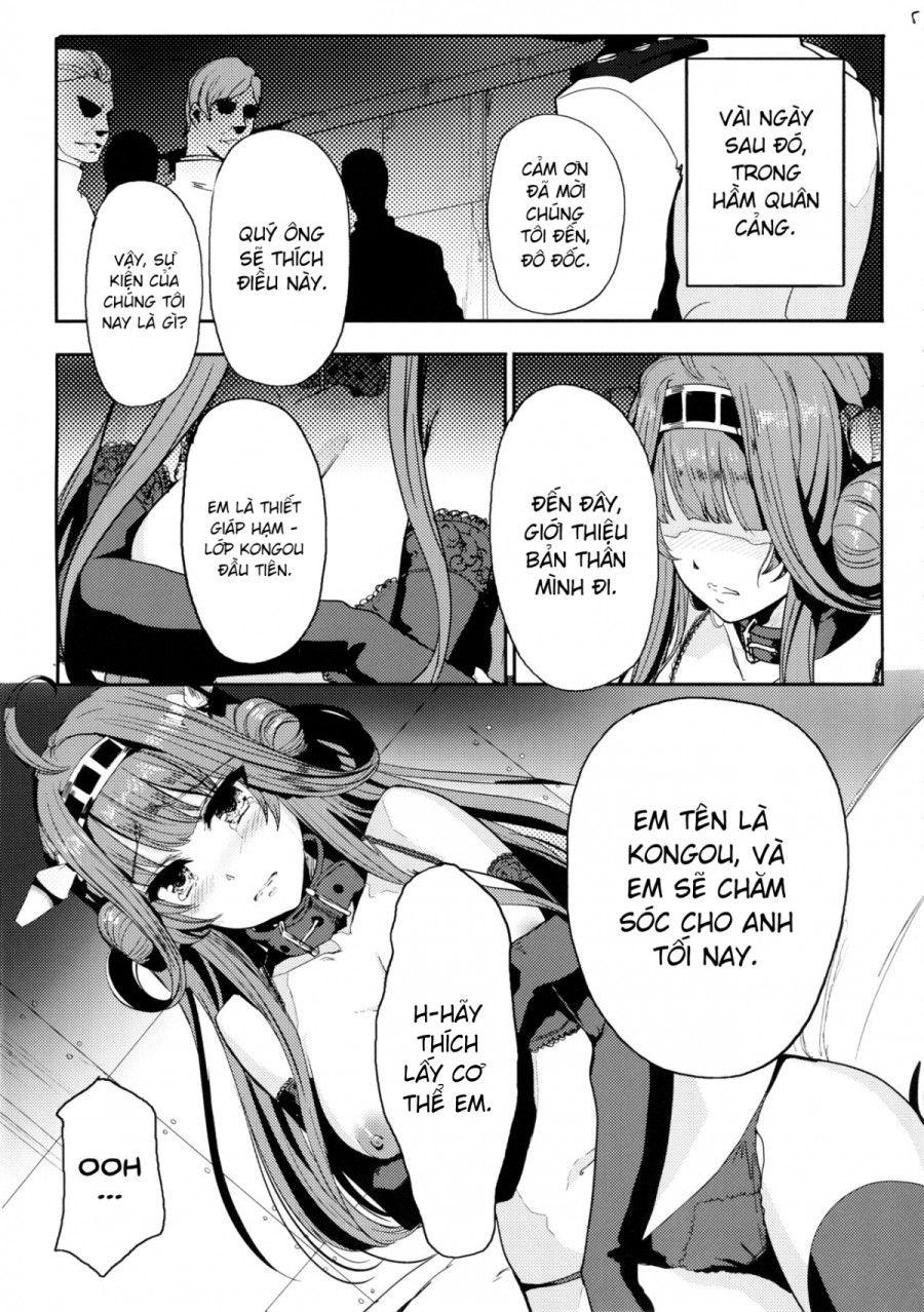 đọc truyện Kongou Wa Soredemo Teitoku To Issho Ni Itai (kantai Collection -kancolle-) Oneshot ảnh 7 tại Thiên Thai Truyện