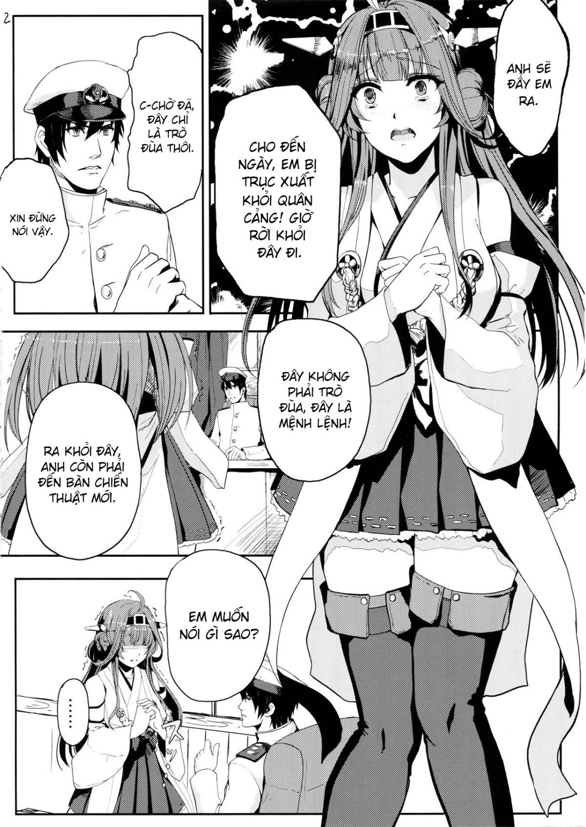 đọc truyện Kongou Wa Soredemo Teitoku To Issho Ni Itai Oneshot ảnh 4 tại Giả Dược