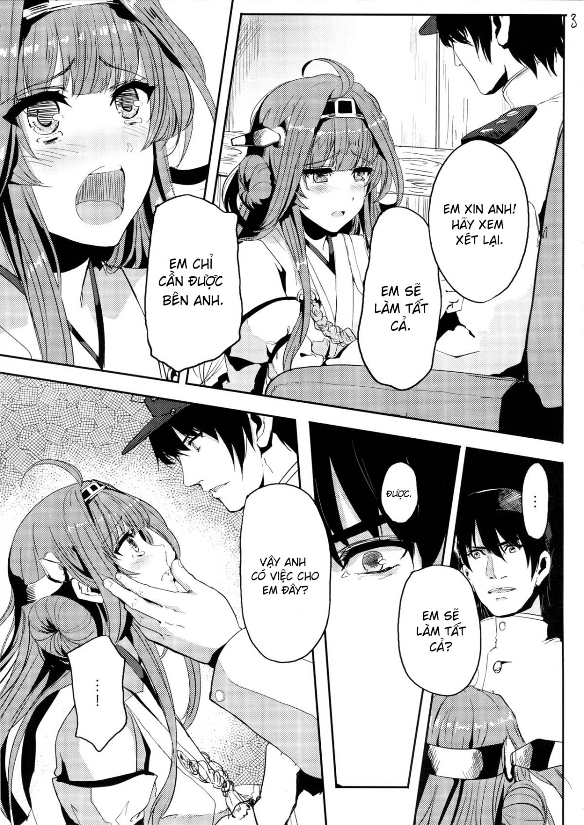 đọc truyện Kongou Wa Soredemo Teitoku To Issho Ni Itai Oneshot ảnh 5 tại Giả Dược