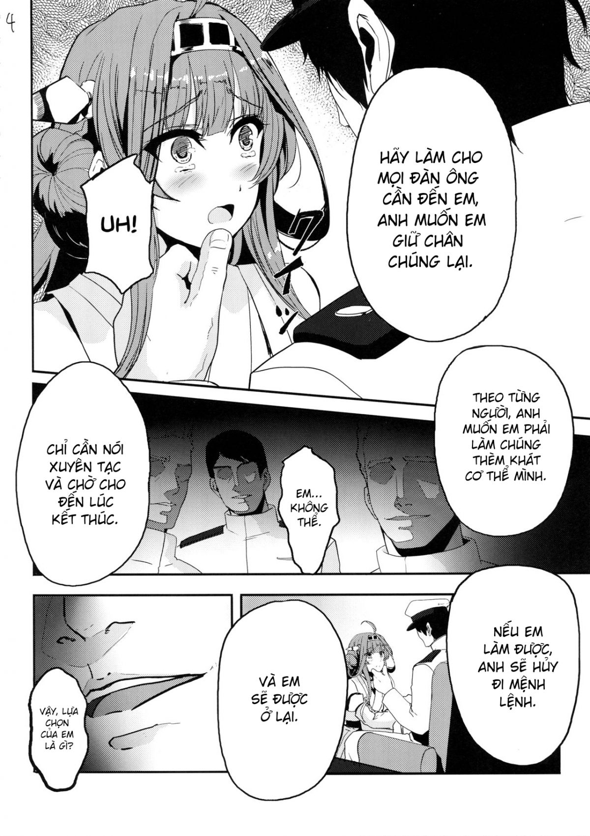 đọc truyện Kongou Wa Soredemo Teitoku To Issho Ni Itai Oneshot ảnh 6 tại Giả Dược