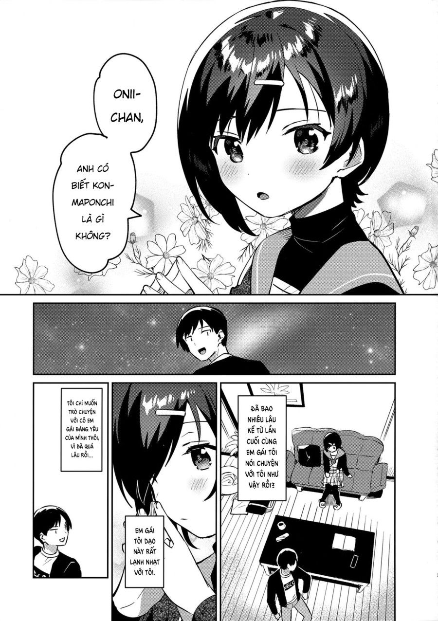 Konma Ponchi Với Em Gái Tôi Oneshot page 2 - Giả Dược