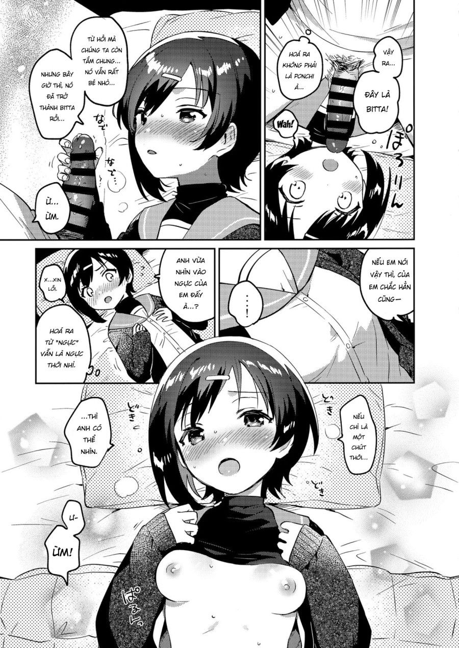 Konma Ponchi Với Em Gái Tôi Oneshot page 14 - Giả Dược