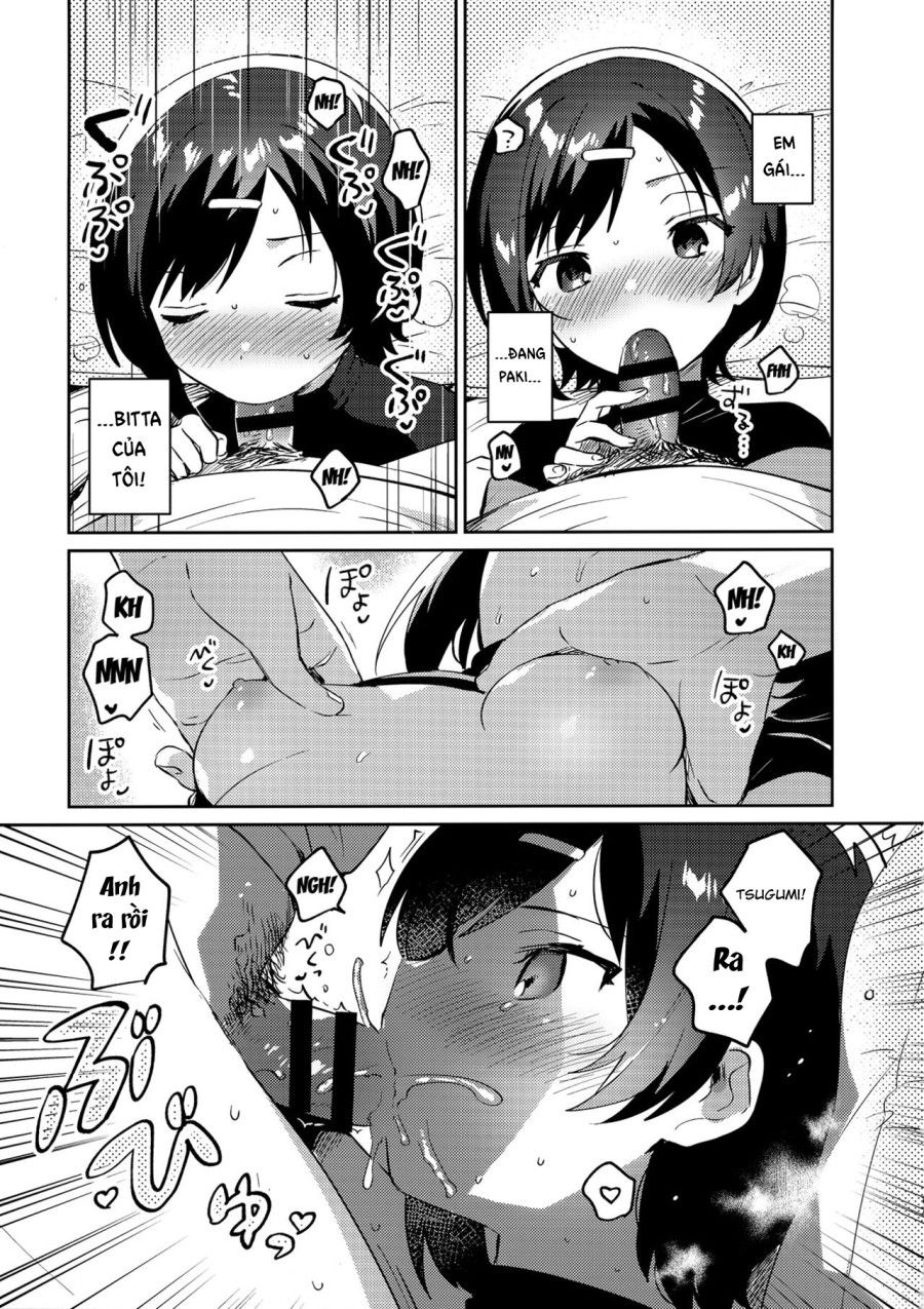 Konma Ponchi Với Em Gái Tôi Oneshot page 16 - Giả Dược