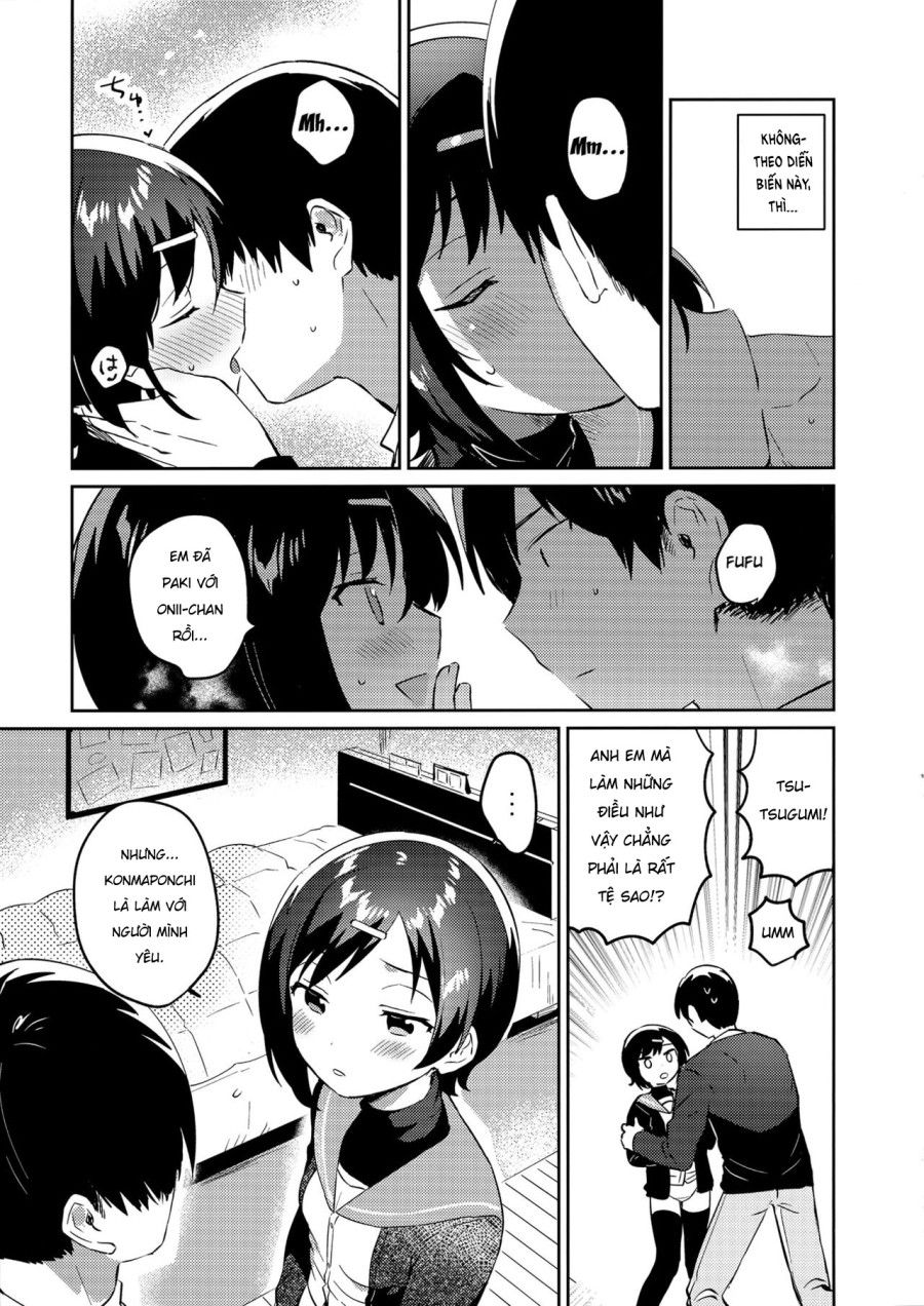 Konma Ponchi Với Em Gái Tôi Oneshot page 10 - Giả Dược