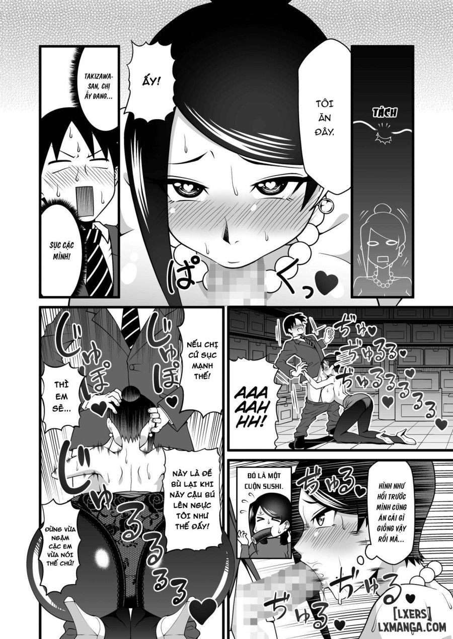 đọc truyện Kono Kyonyuu De Joushi Wa Muri Desho!! Oneshot ảnh 15 tại Giả Dược