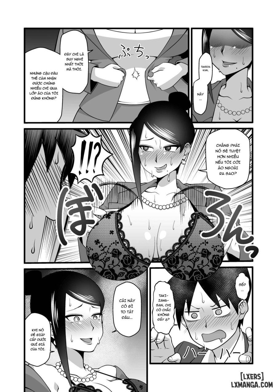 đọc truyện Kono Kyonyuu De Joushi Wa Muri Desho!! Oneshot ảnh 9 tại Giả Dược