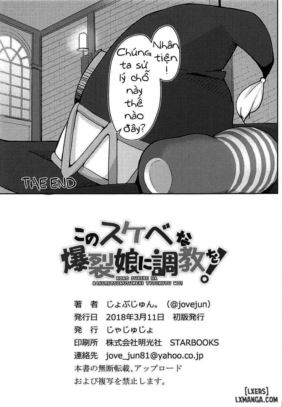 đọc truyện Kono Sukebe Na Bakuretsu Musume Ni Choukyou O Oneshot ảnh 24 tại Giả Dược