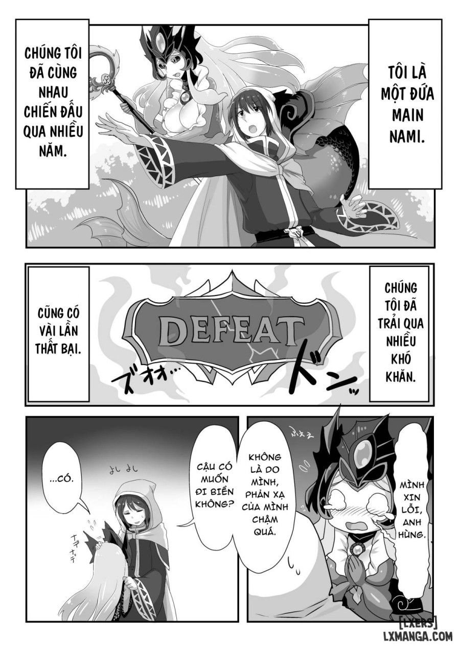 Konpeki To Shiroawa Oneshot page 2 - Giả Dược